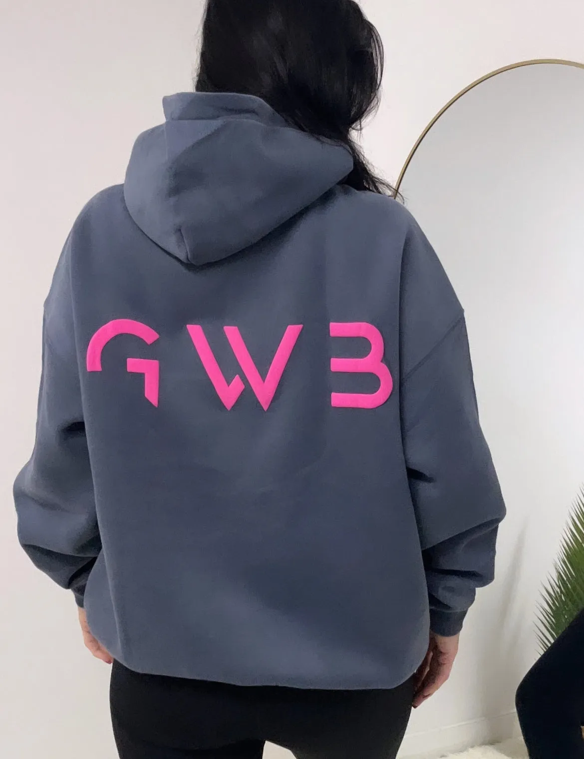 GWB Hoodie in Blue Grey