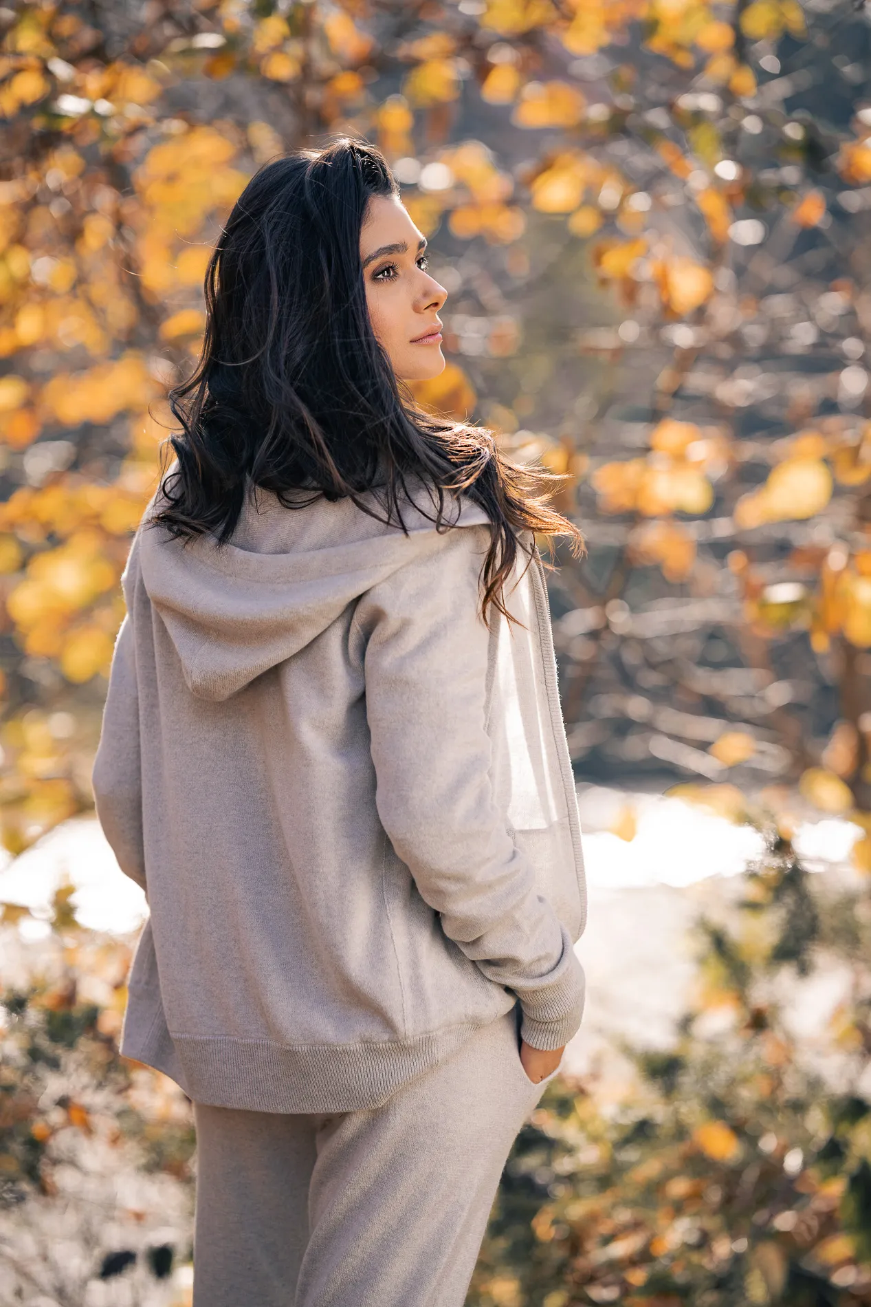 Halo Cashmere Hoodie