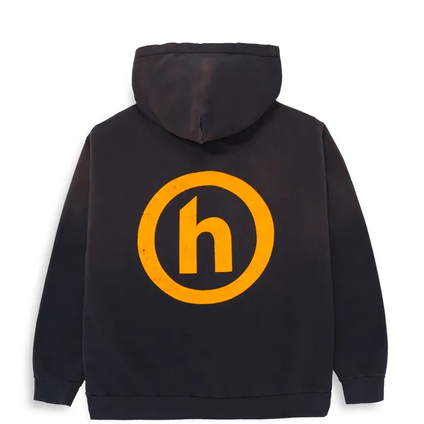 Hidden Vintage Logo Sun Faded Navy Hoodie