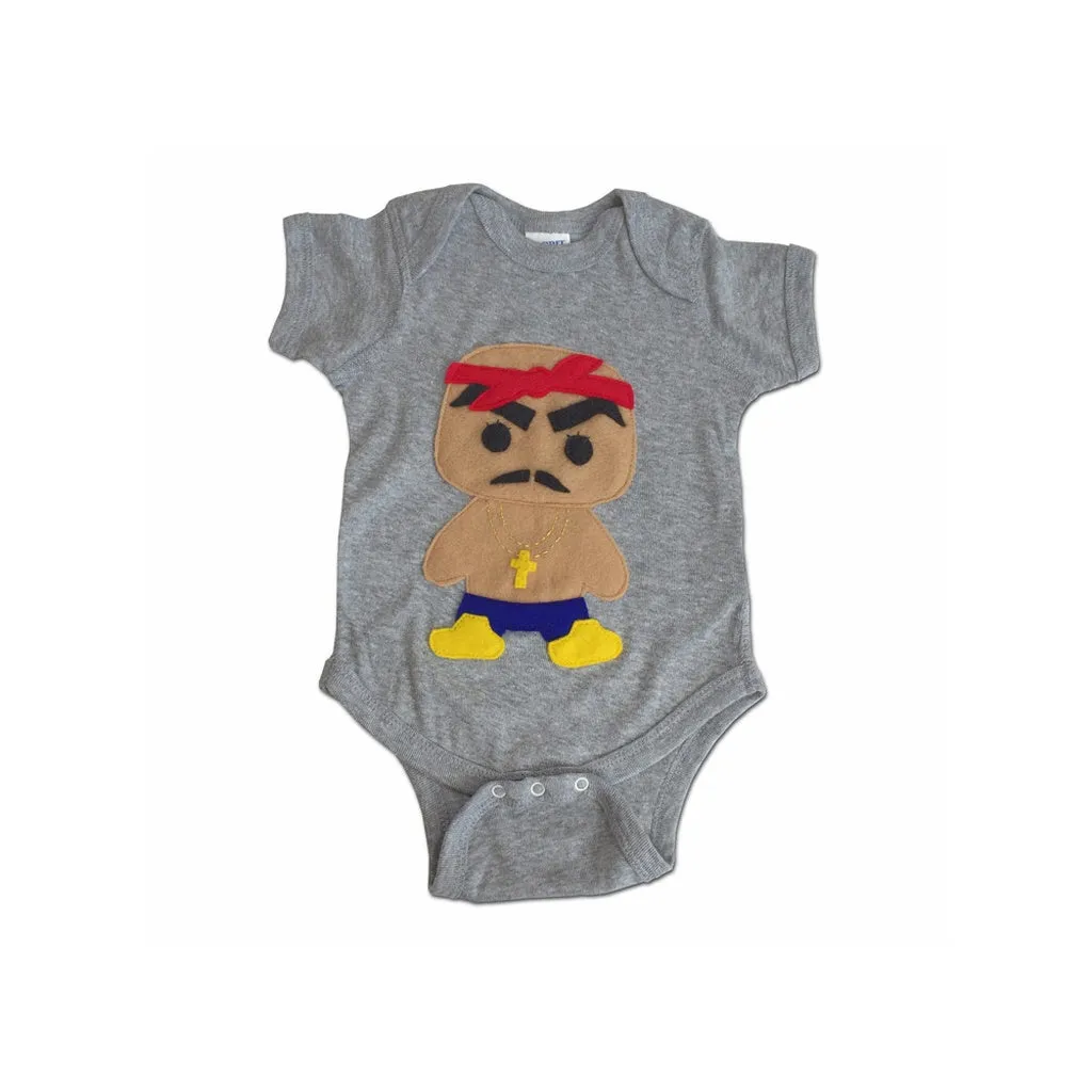 Hip Hop Onesie- Rad Rapper - Red Bandana