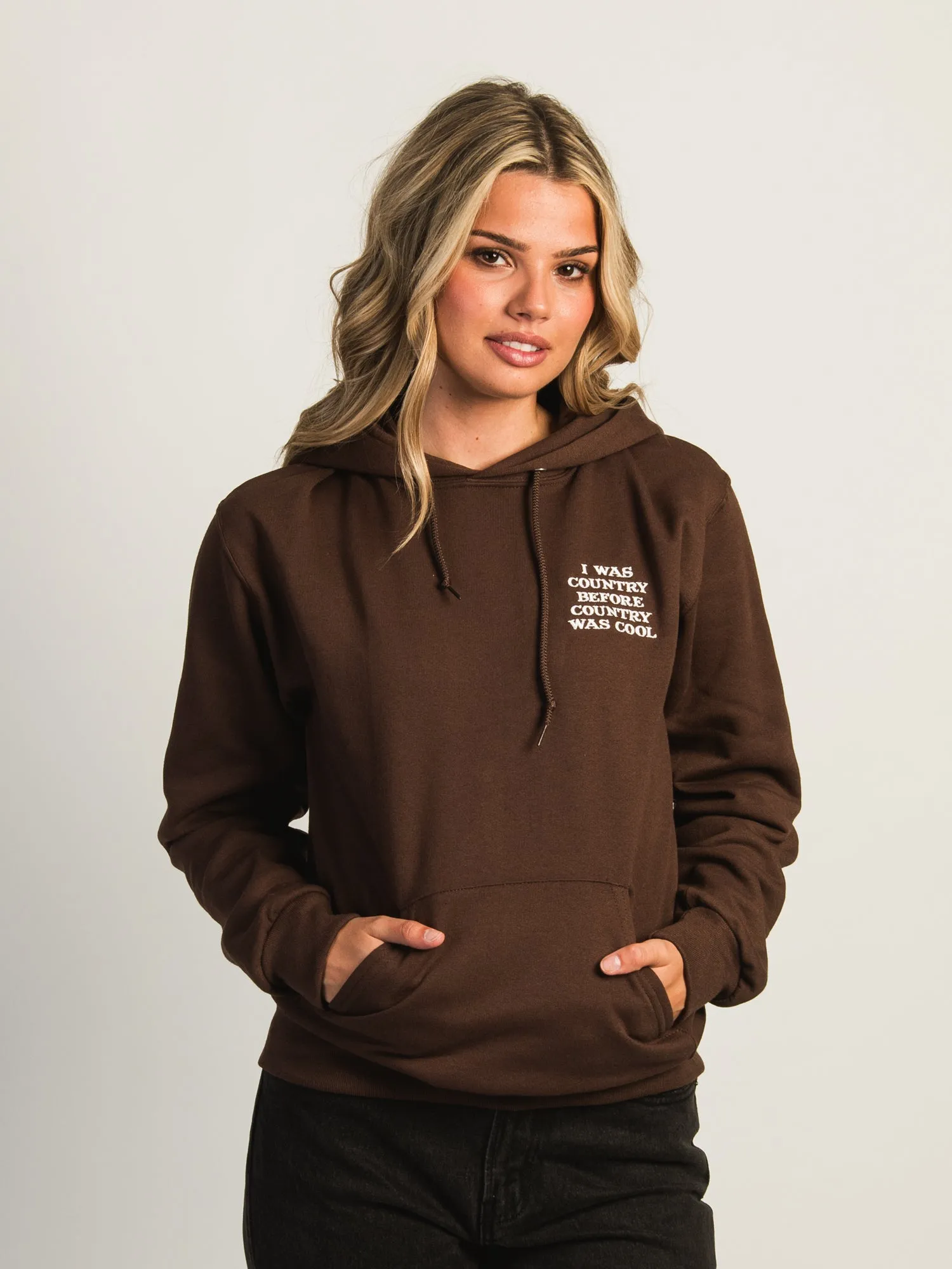 HOTLINE APPAREL COUNTRY EMBROIDERED HOODIE