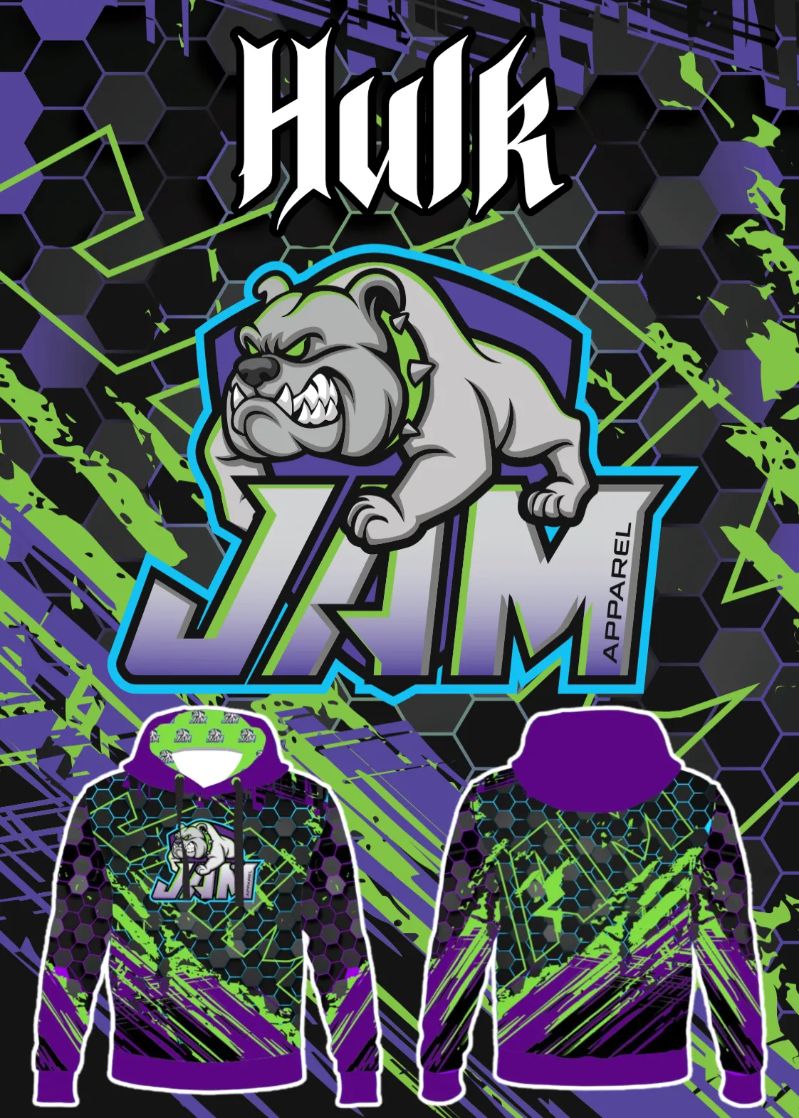 JAM Stock Hoodie - The Hulk