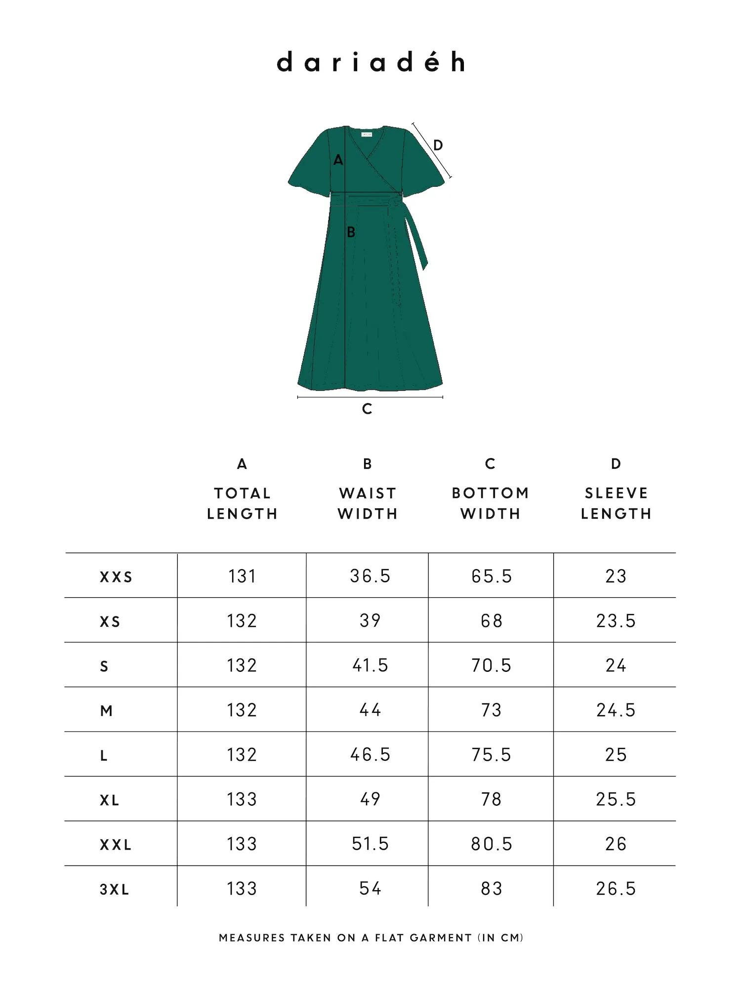 Jaqi Wrap Dress Emerald