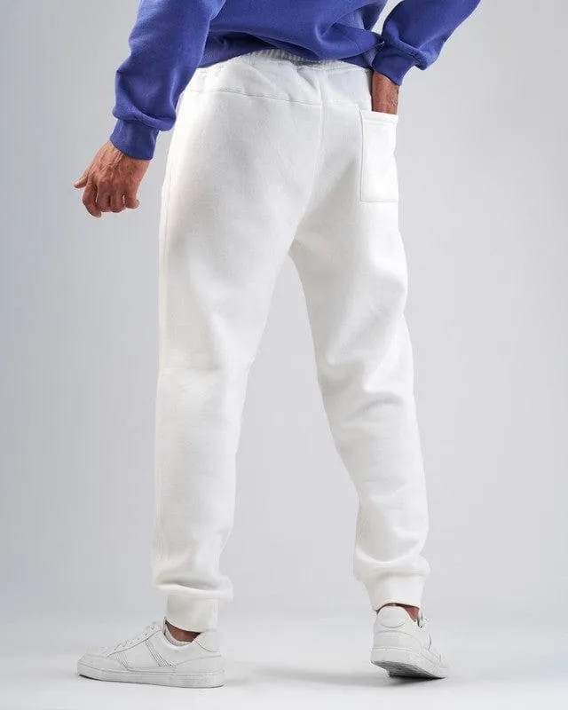 JOGGER WAIST SWEATPANTS  - OFF WHITE