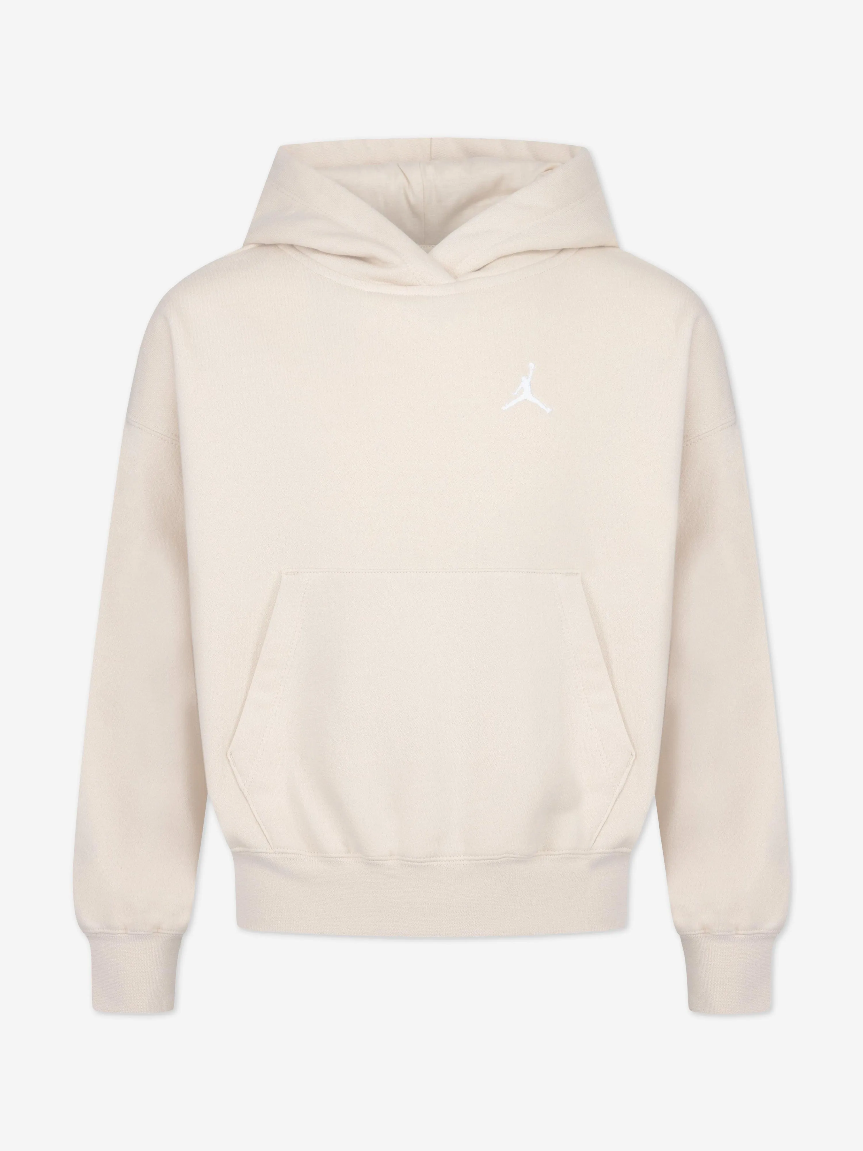 Jordan Girls Brooklyn Essential Hoodie in Beige