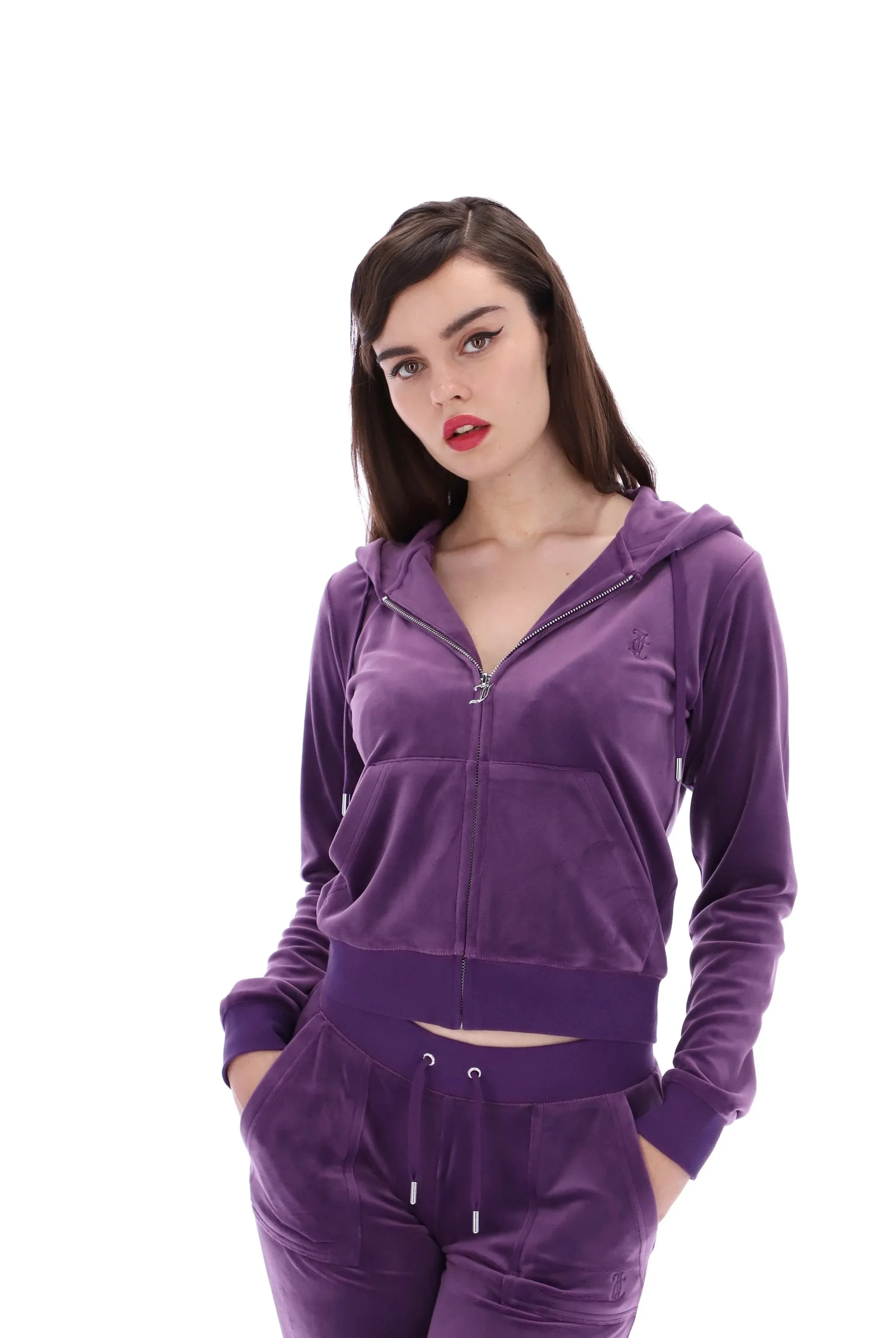 Juicy Couture Velour Robertson Hoodie