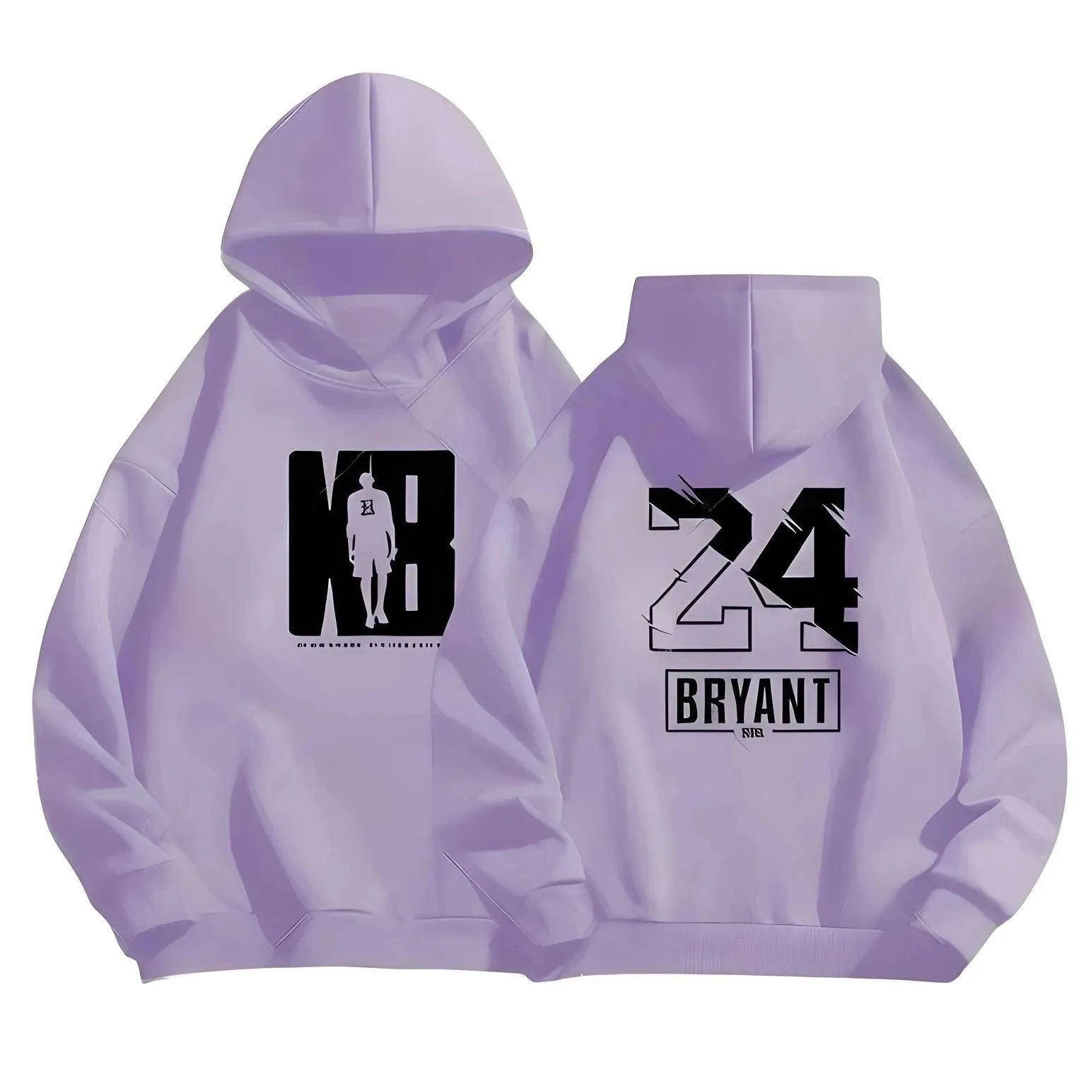 KB 24 Basketball Hoodie Trend Casual Hoodie Essential Hoodie S-3XL