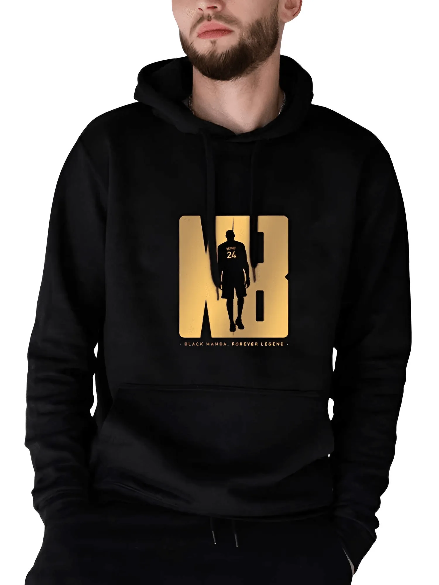 KB 24 Basketball Hoodie Trend Casual Hoodie Essential Hoodie S-3XL