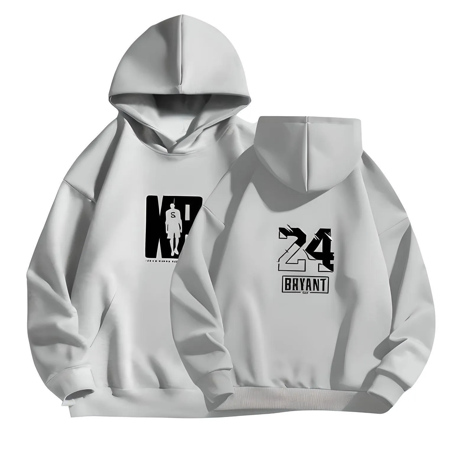 KB 24 Basketball Hoodie Trend Casual Hoodie Essential Hoodie S-3XL