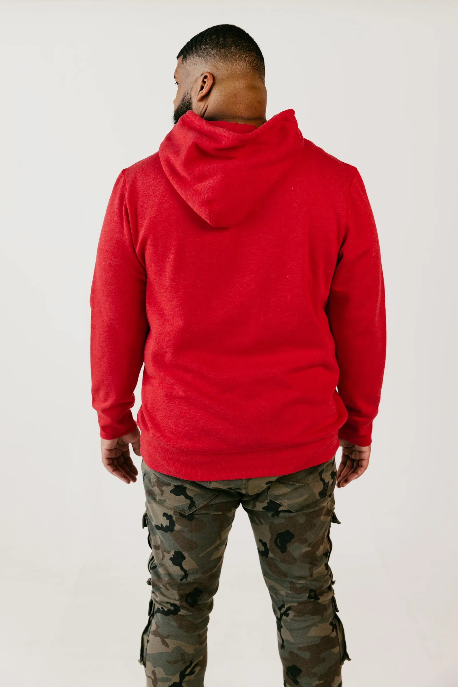 KC Block Red Hoodie