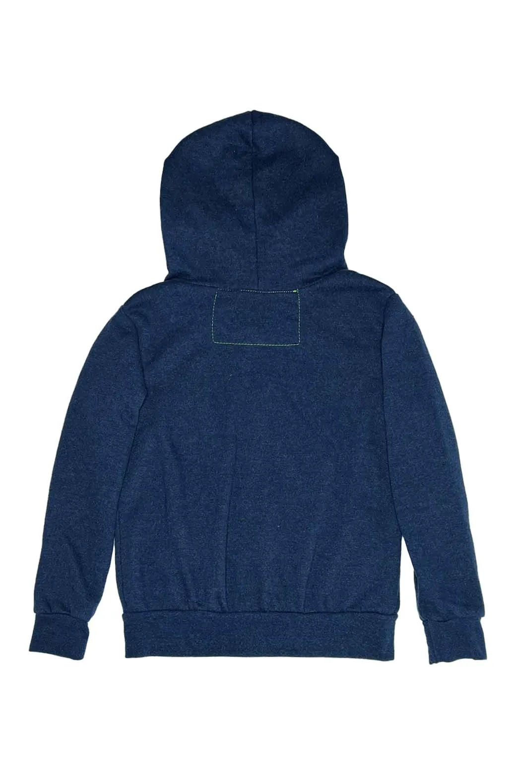 KID'S 5 STRIPE HOODIE - NAVY // BLUE STRIPES