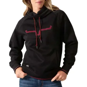 KIMES RANCH WOMEN’S HOODIE TWO SCOOP IN BLACK