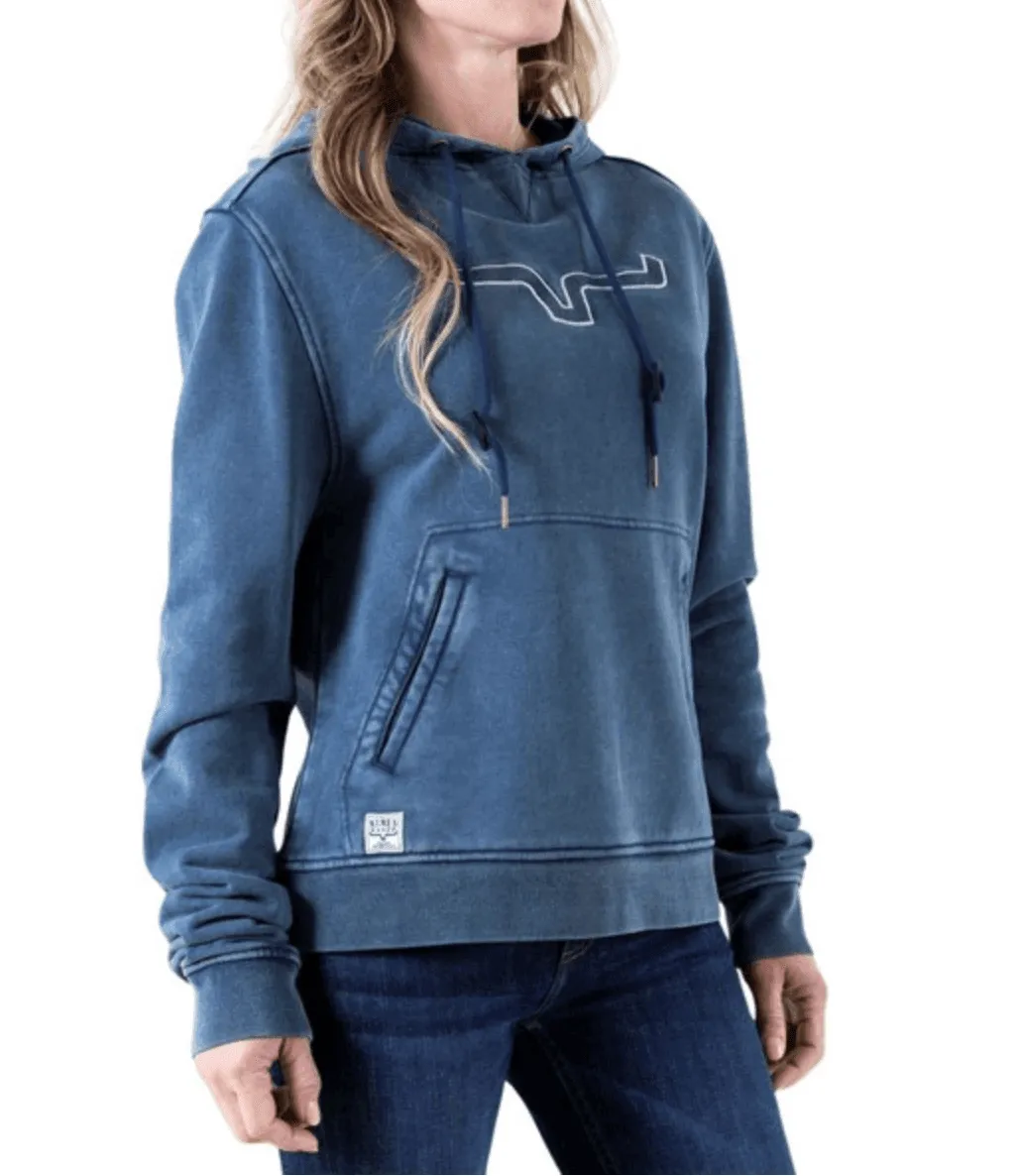 Kimes Ranch Women's Navy Lamar Hoodie