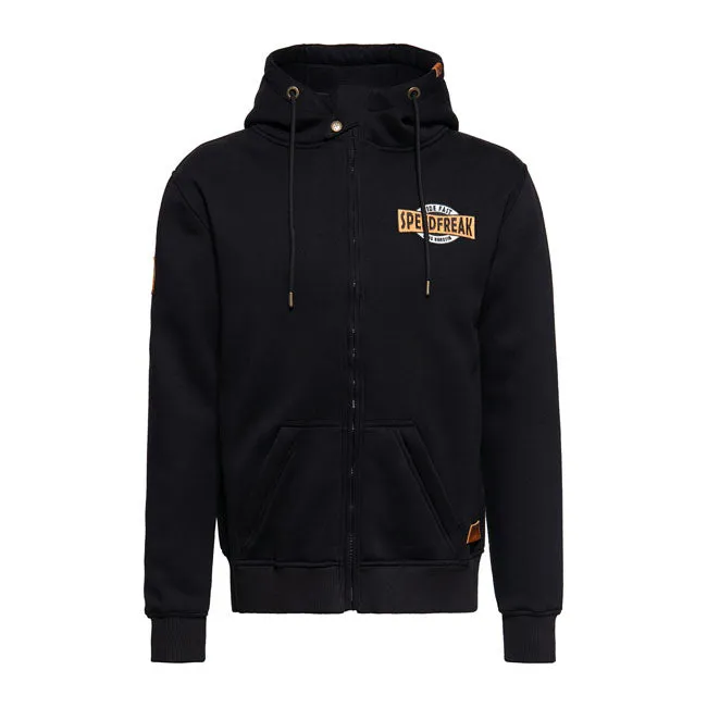 King Kerosin Ride Fast Adventure Gear Hoodie Black