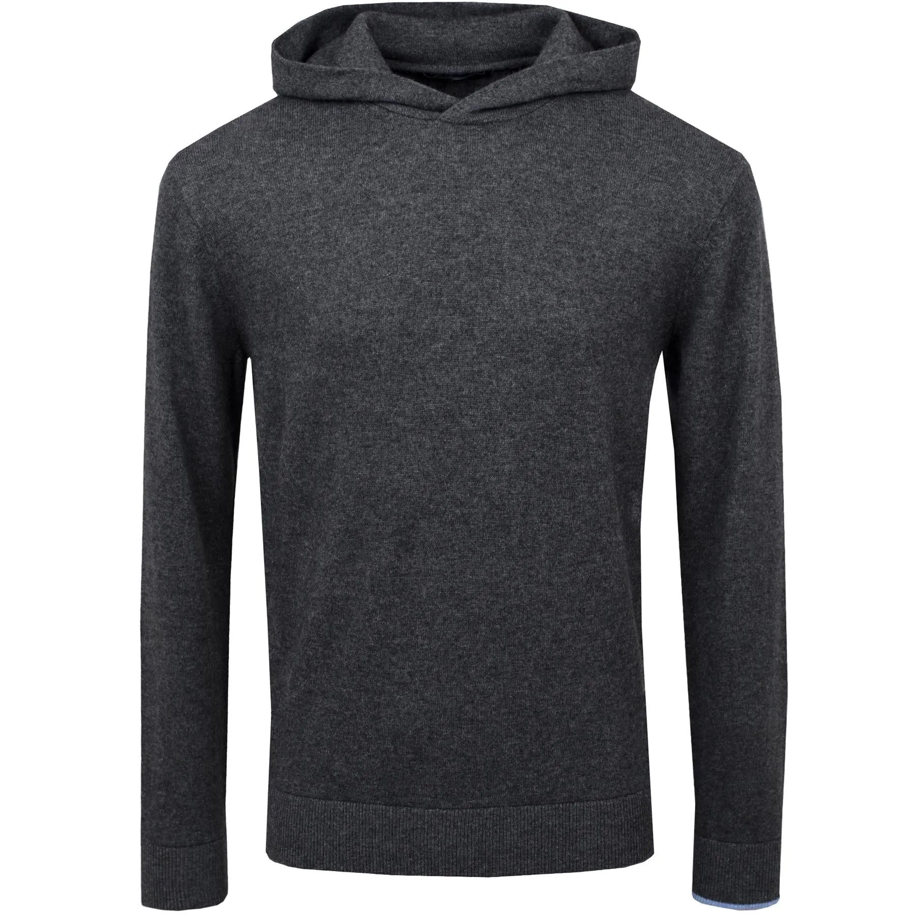 Koko Cashmere Hoodie Dark Grey Heather - 2024