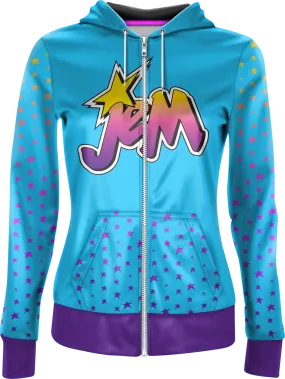 Ladies Classic Logo Jem Zip-Up Hoodie