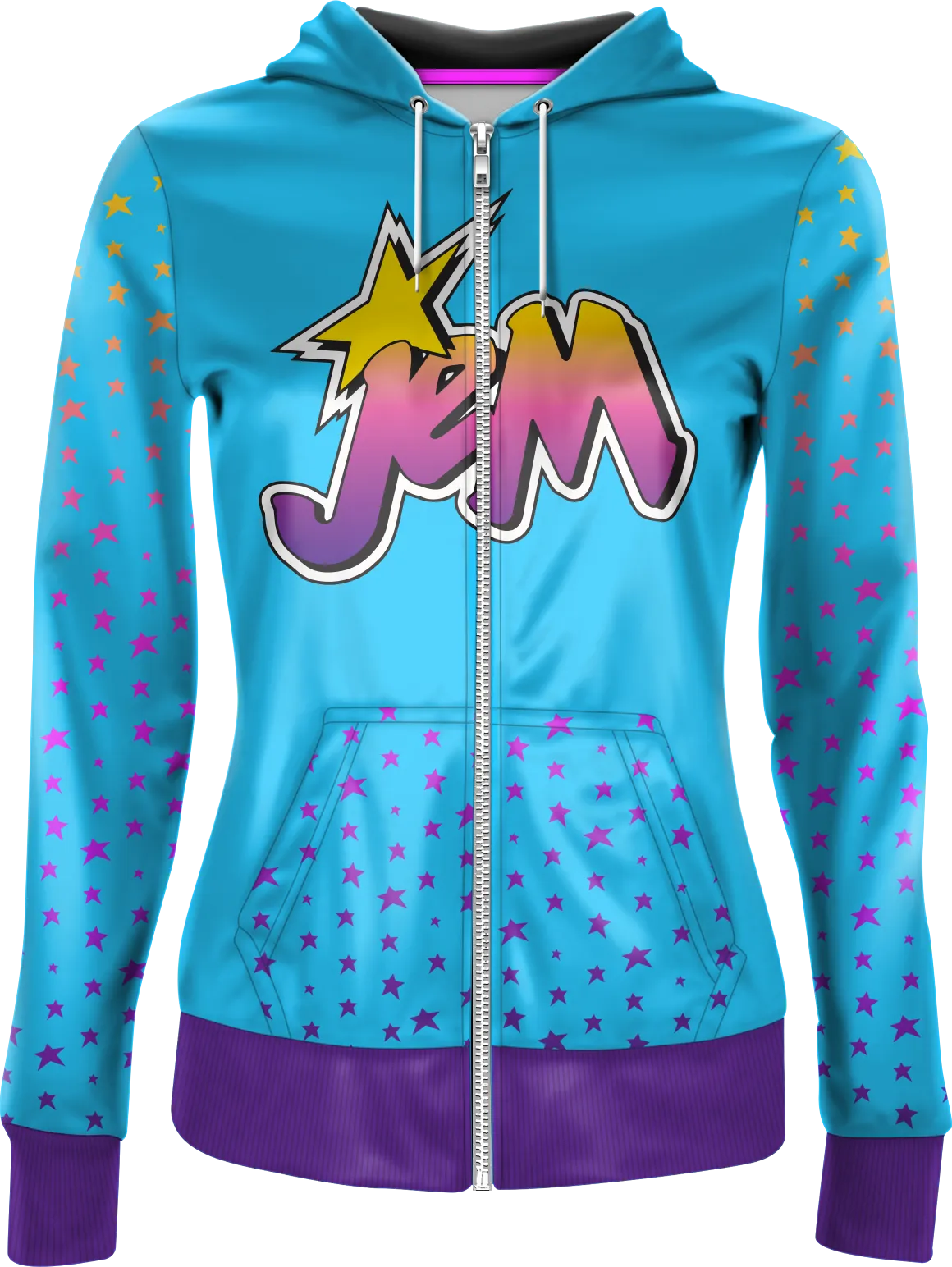 Ladies Classic Logo Jem Zip-Up Hoodie