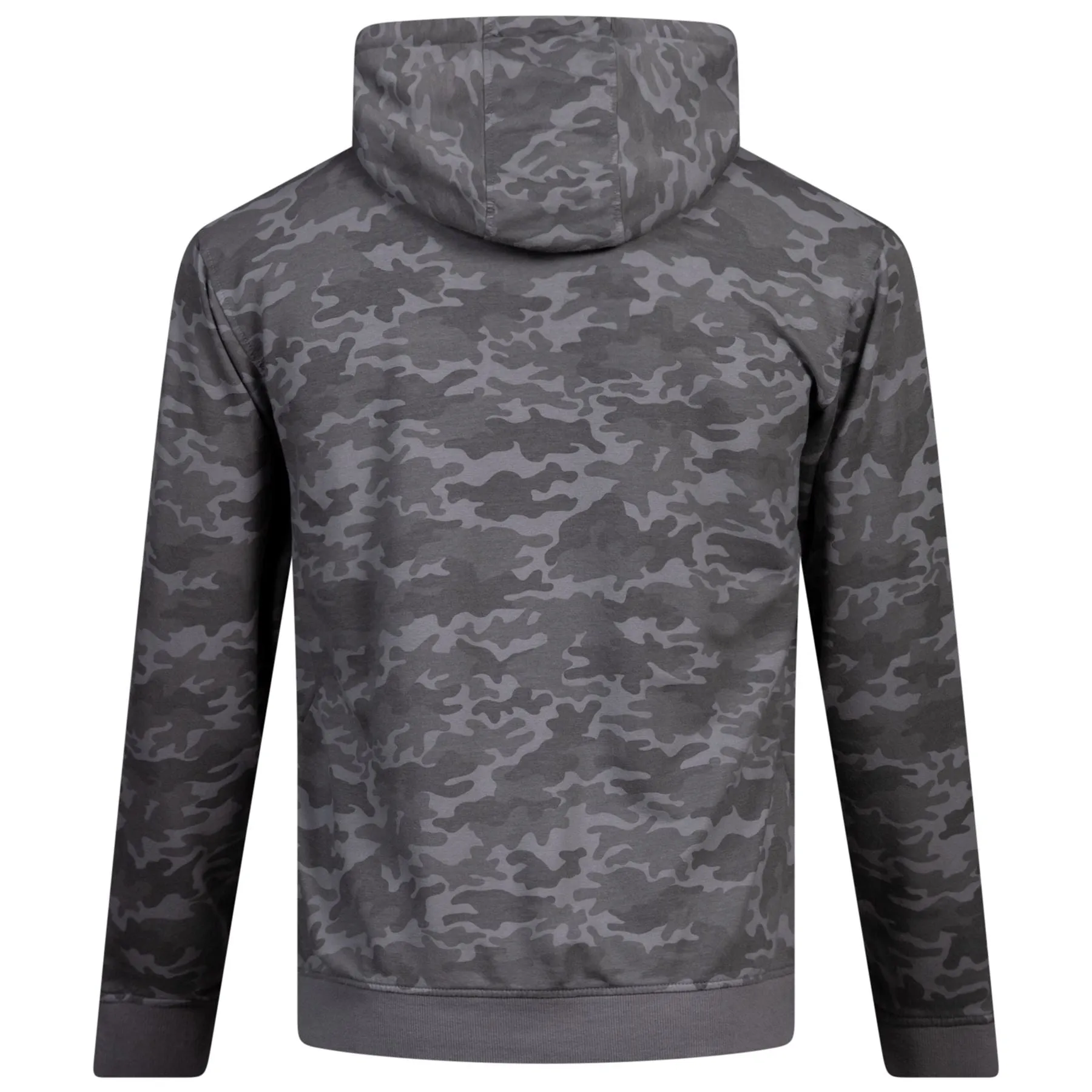 Lava Wash Camo Printed Hoodie Gale Grey - AW24