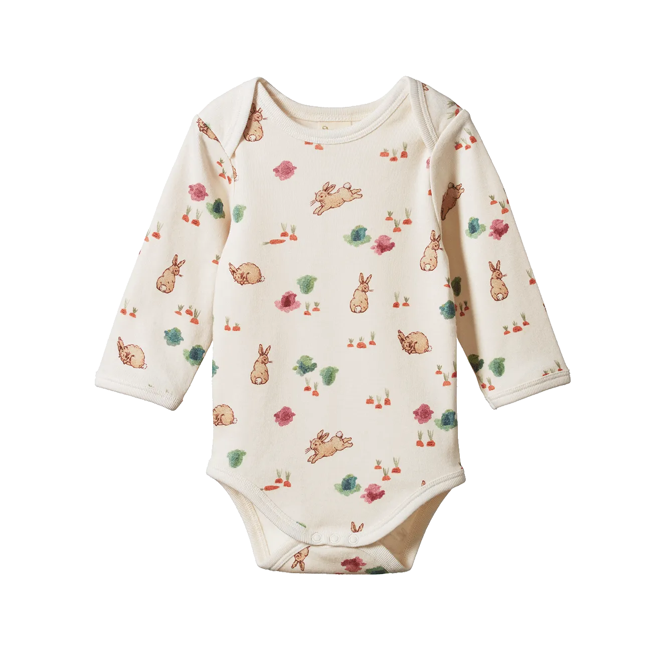 Long Sleeve Bodysuit | Country Bunny Print