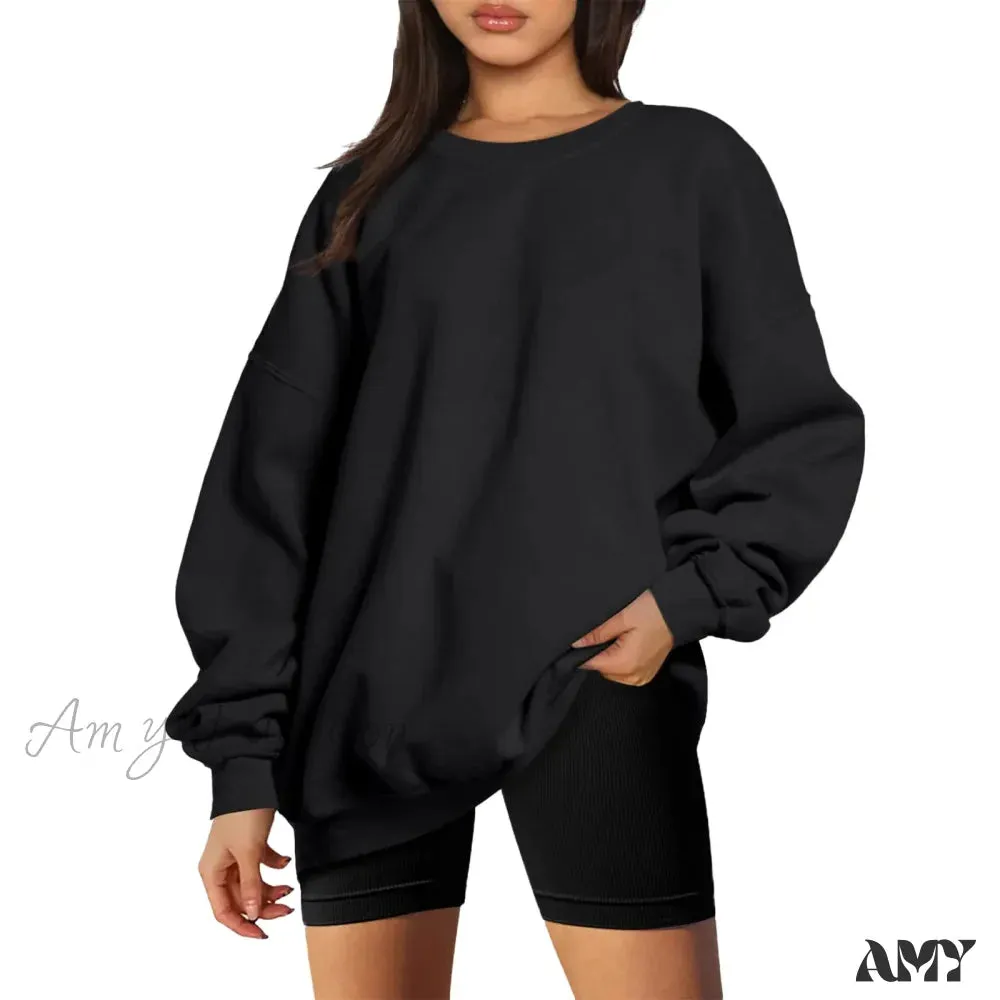 Loose Oversized Cozy Comfortable Classic Chic Trendy Hoodies