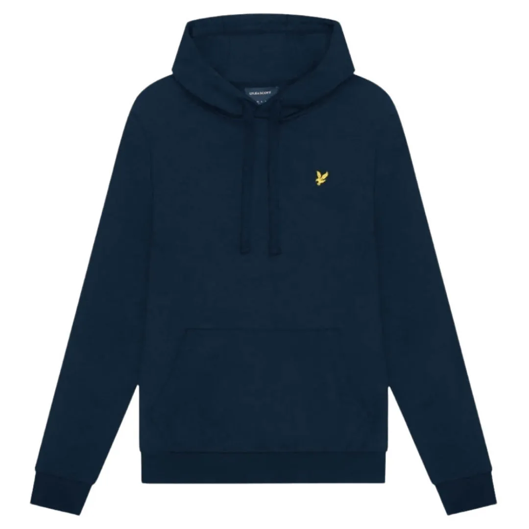 Lyle & Scott Interlock Dark Navy Blue Hoodie