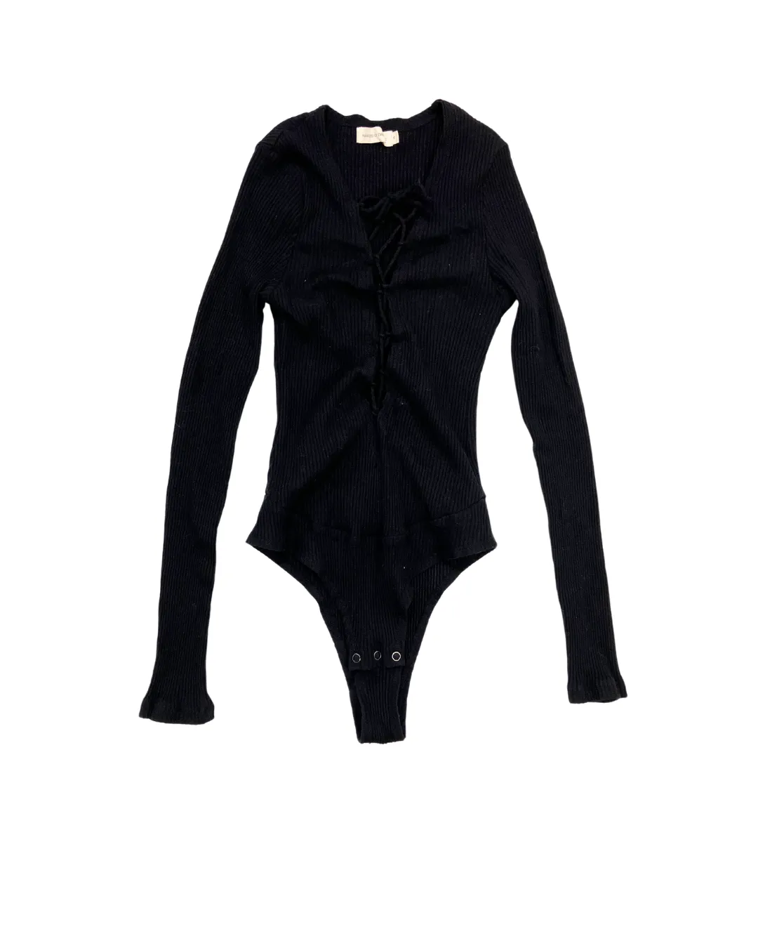 Makers of Dreams Black Plunge Bodysuit