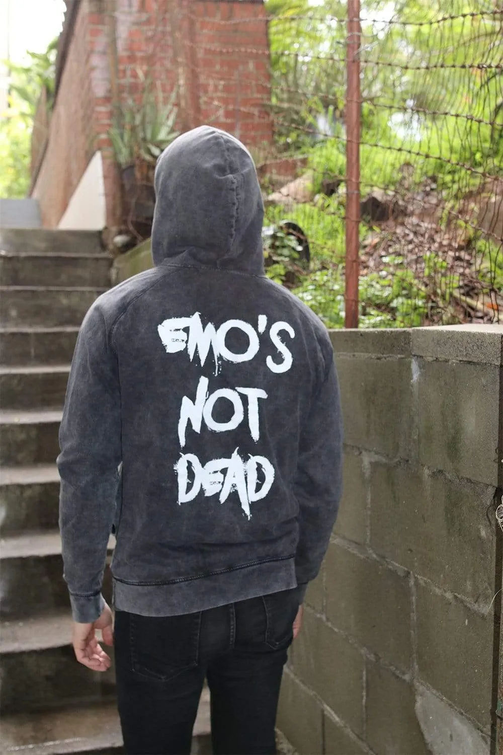 Matt Cutshall Vintage Emo's Not Dead Hoodie