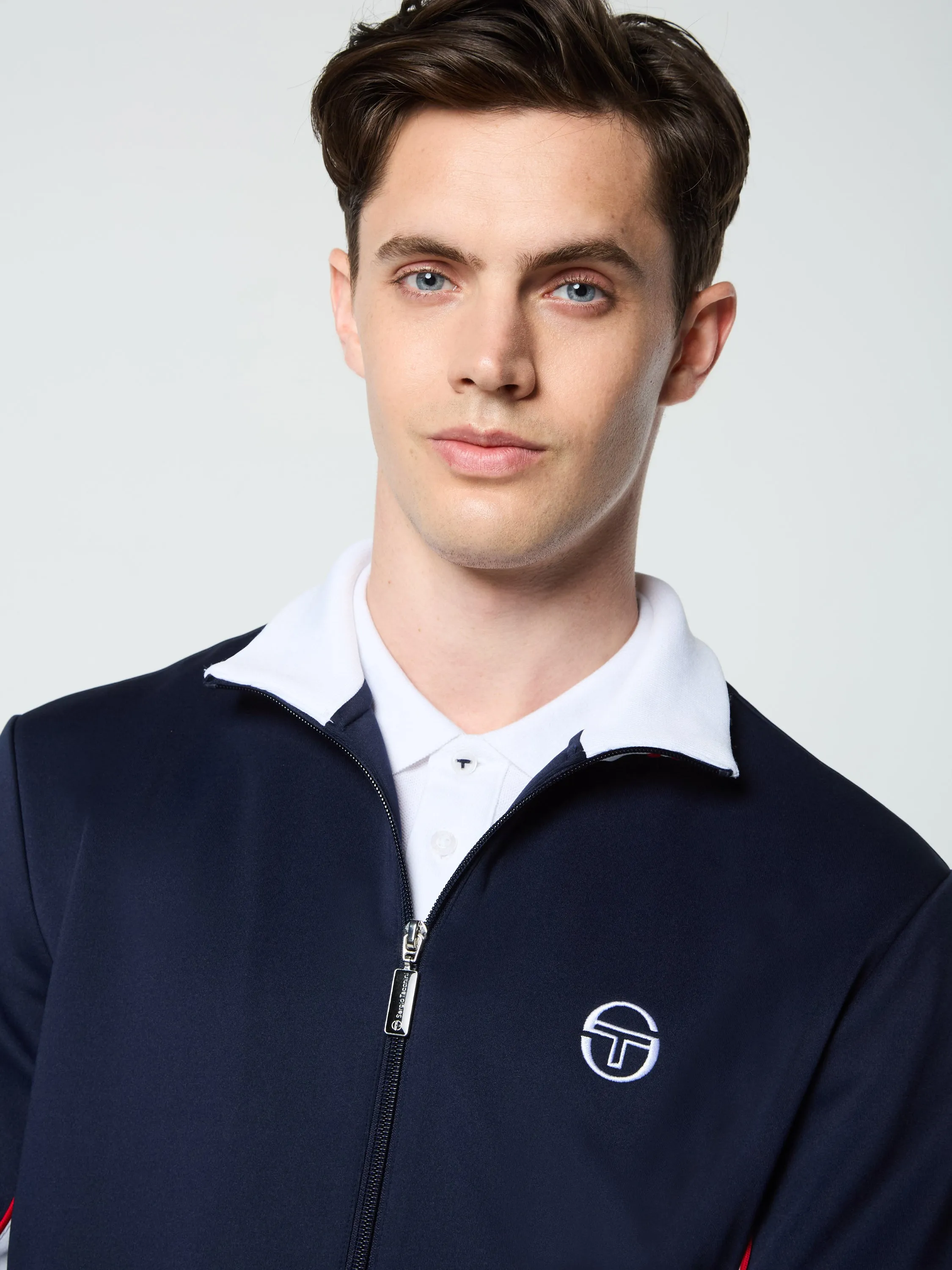 Melfi Diver Track Jacket- Maritime Blue