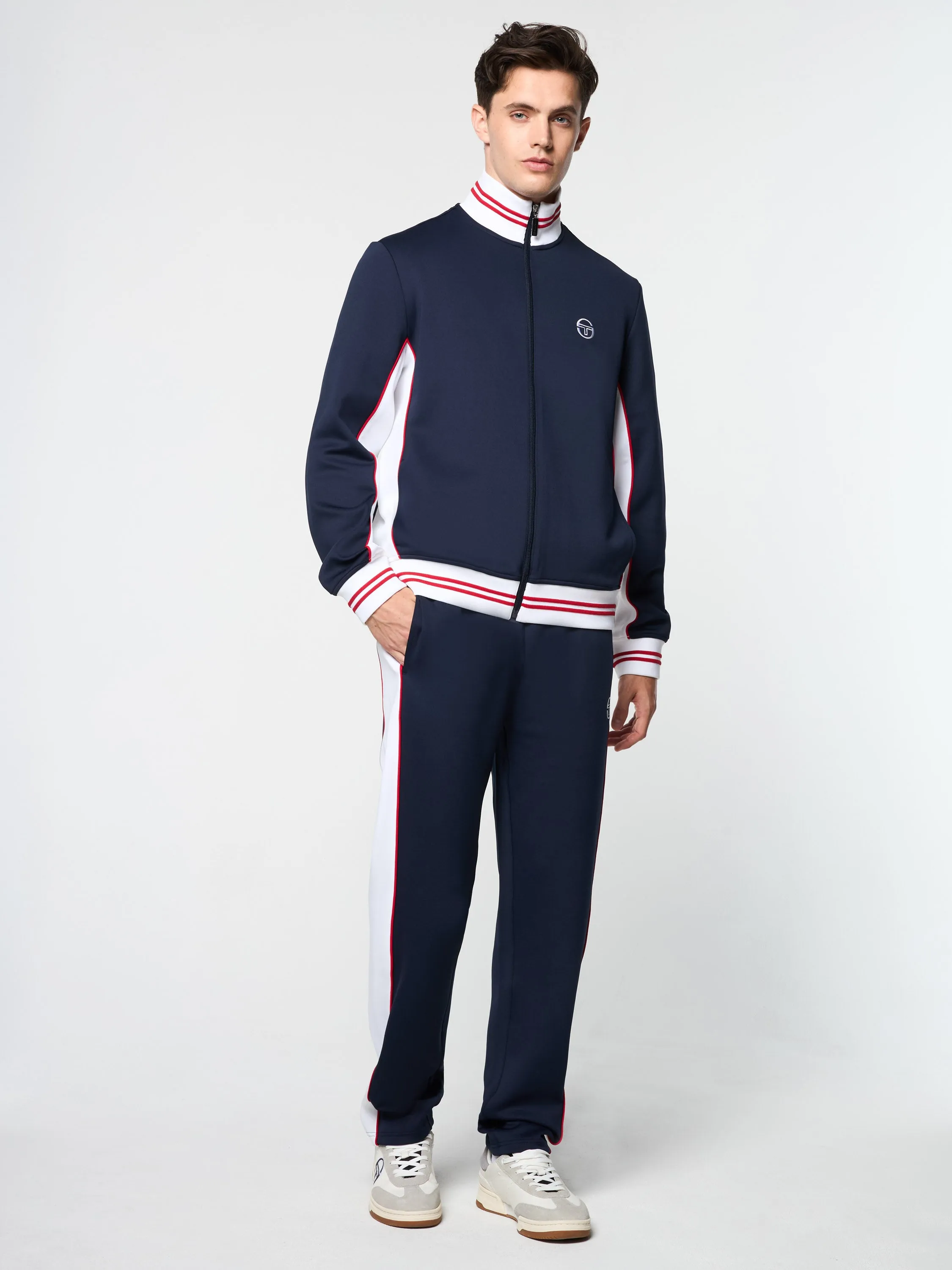 Melfi Diver Track Jacket- Maritime Blue