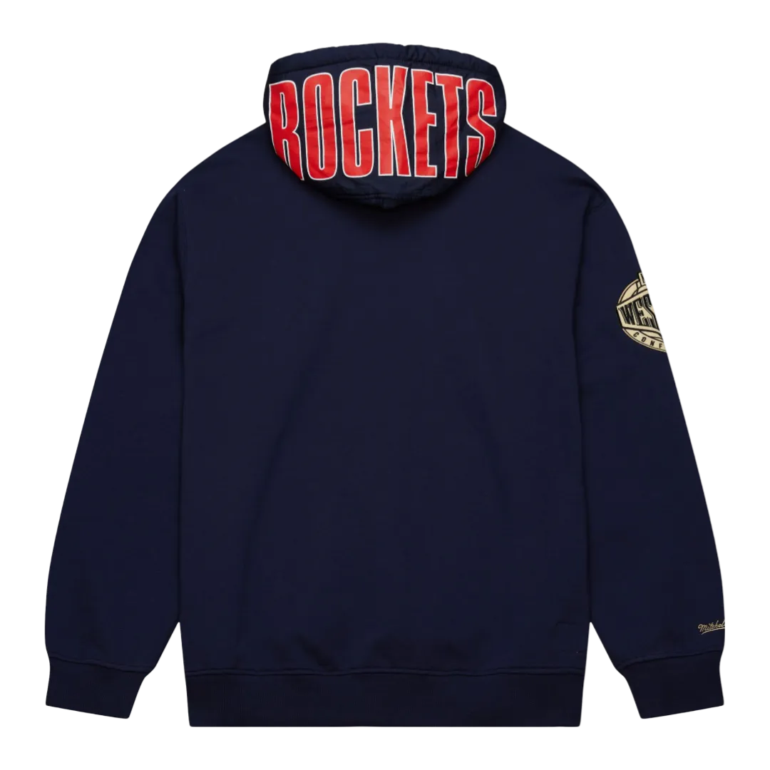 Men's Houston Rockets Mitchell & Ness HWC Team OG 2.0 Fleece Hoodie