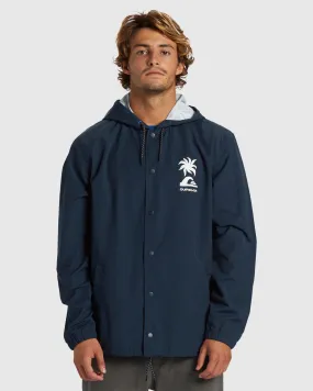 Mens Rain Cloud Hooded Track Jacket