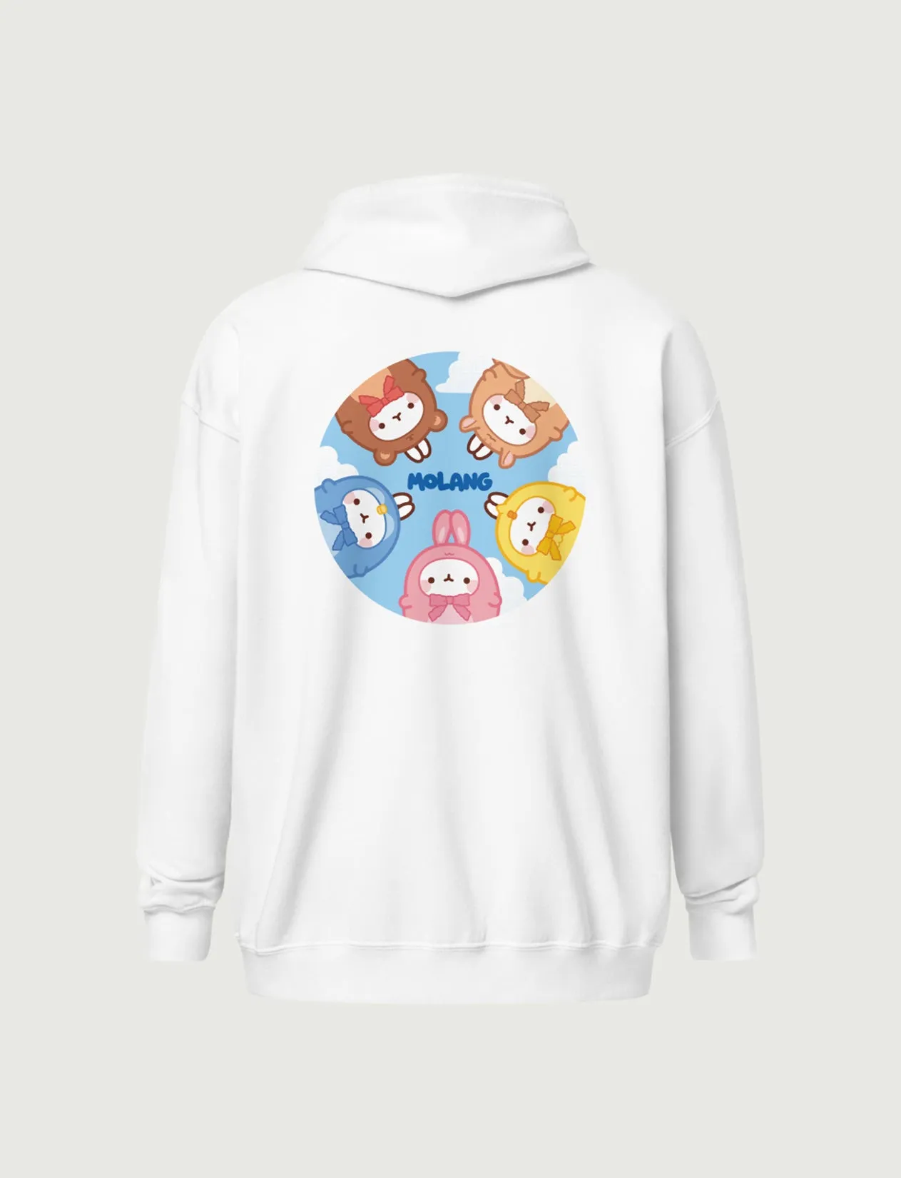 Molang Animal Zip Hoodie