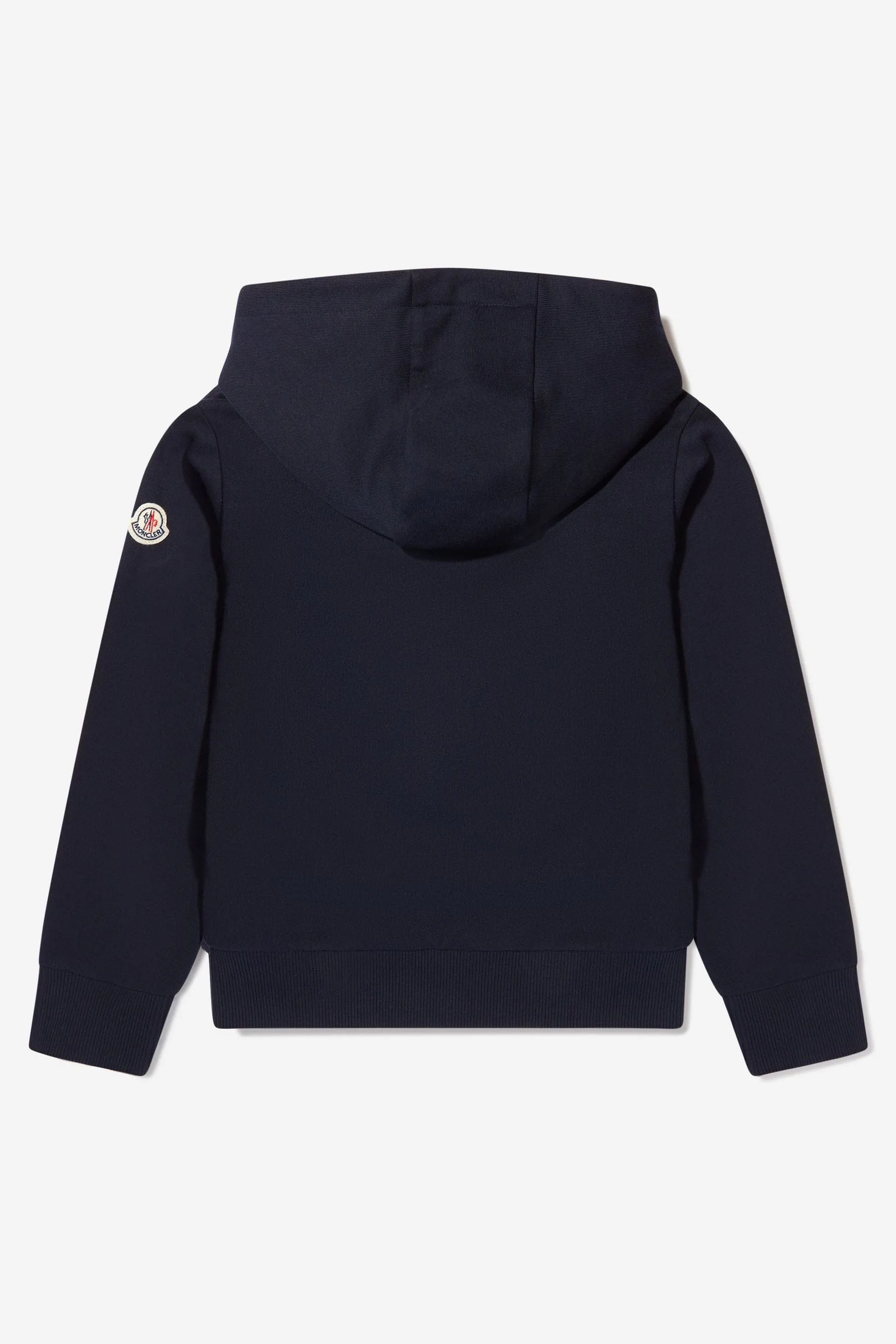 Moncler Enfant Boys Logo Hoodie in Navy