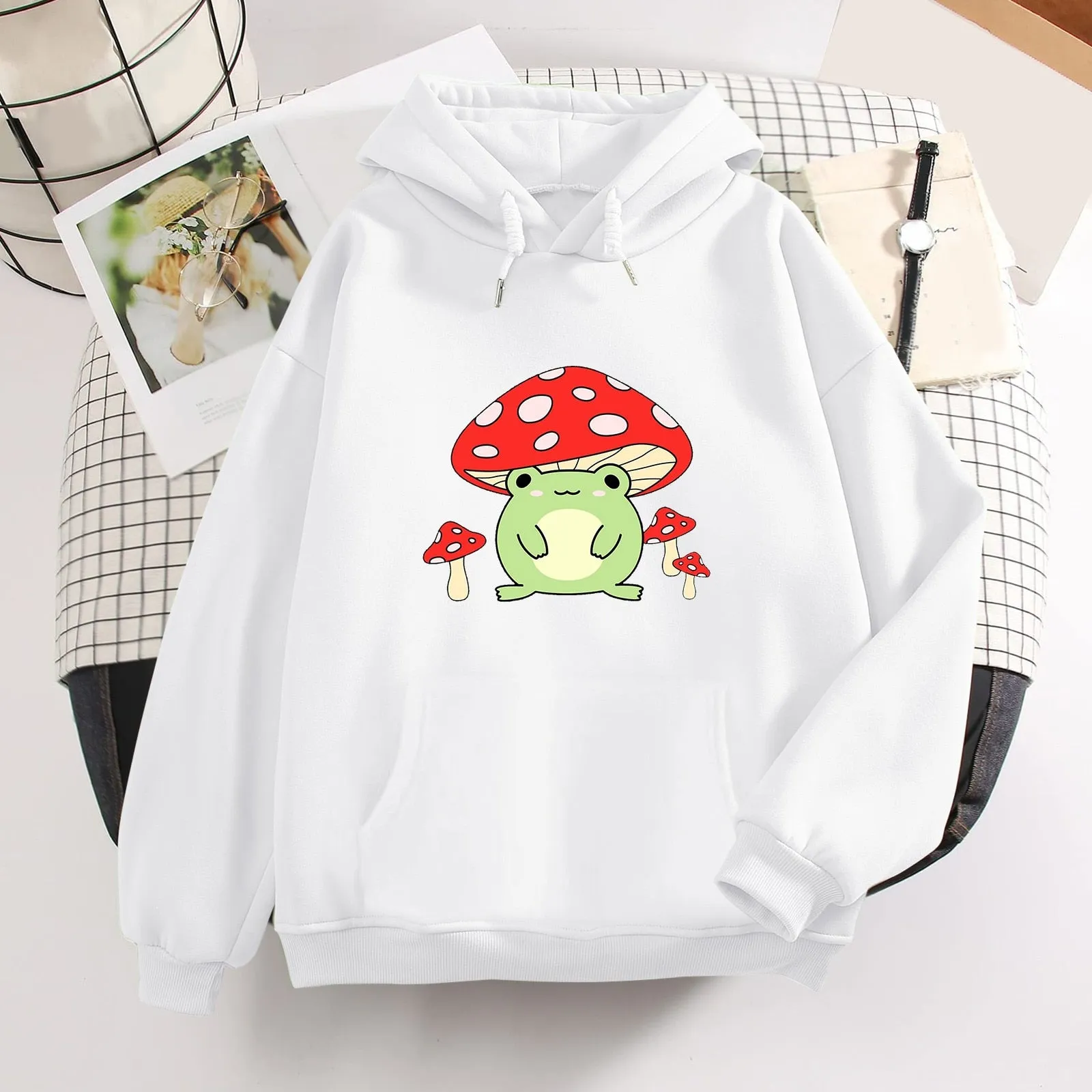 Mushroom Frog Hoodie