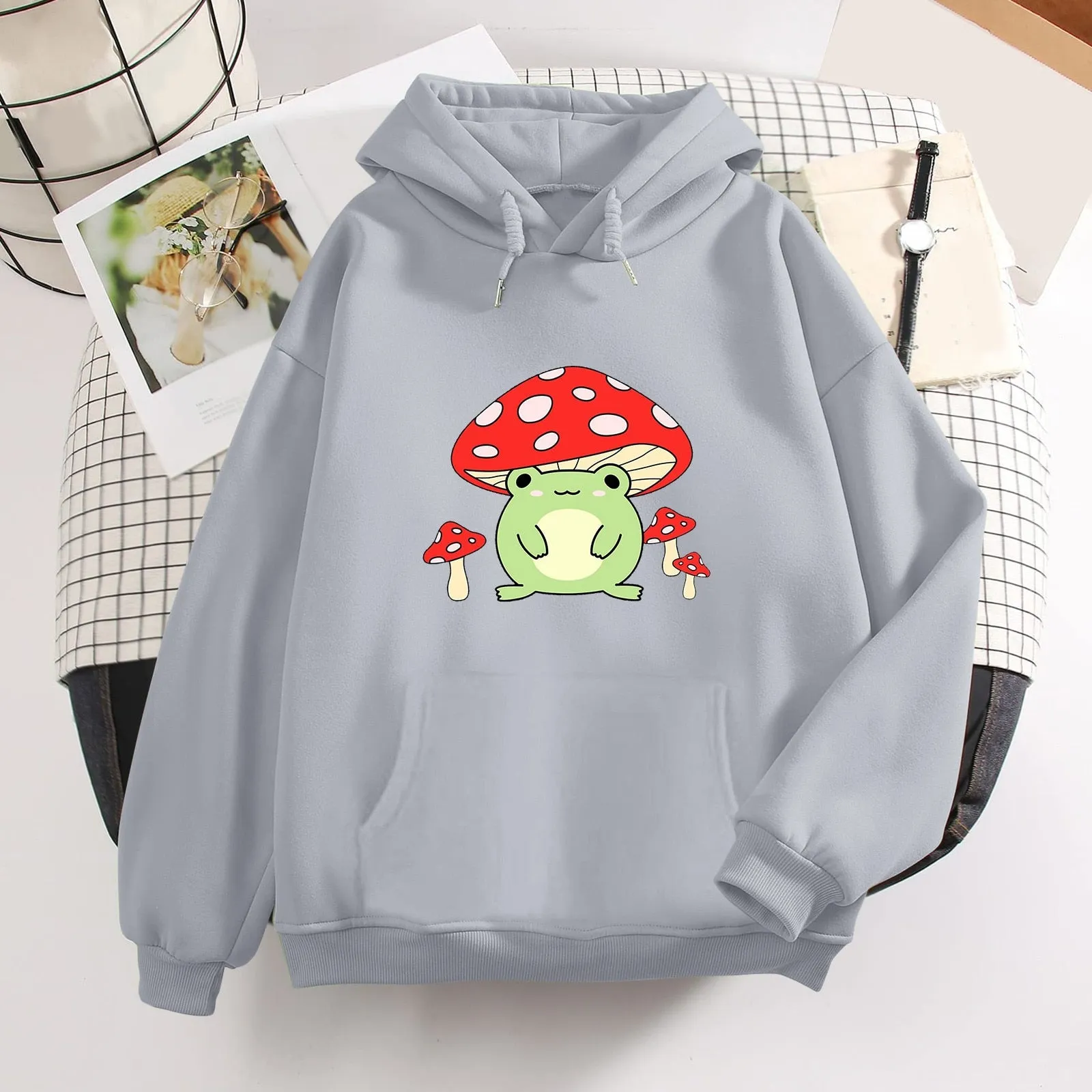 Mushroom Frog Hoodie