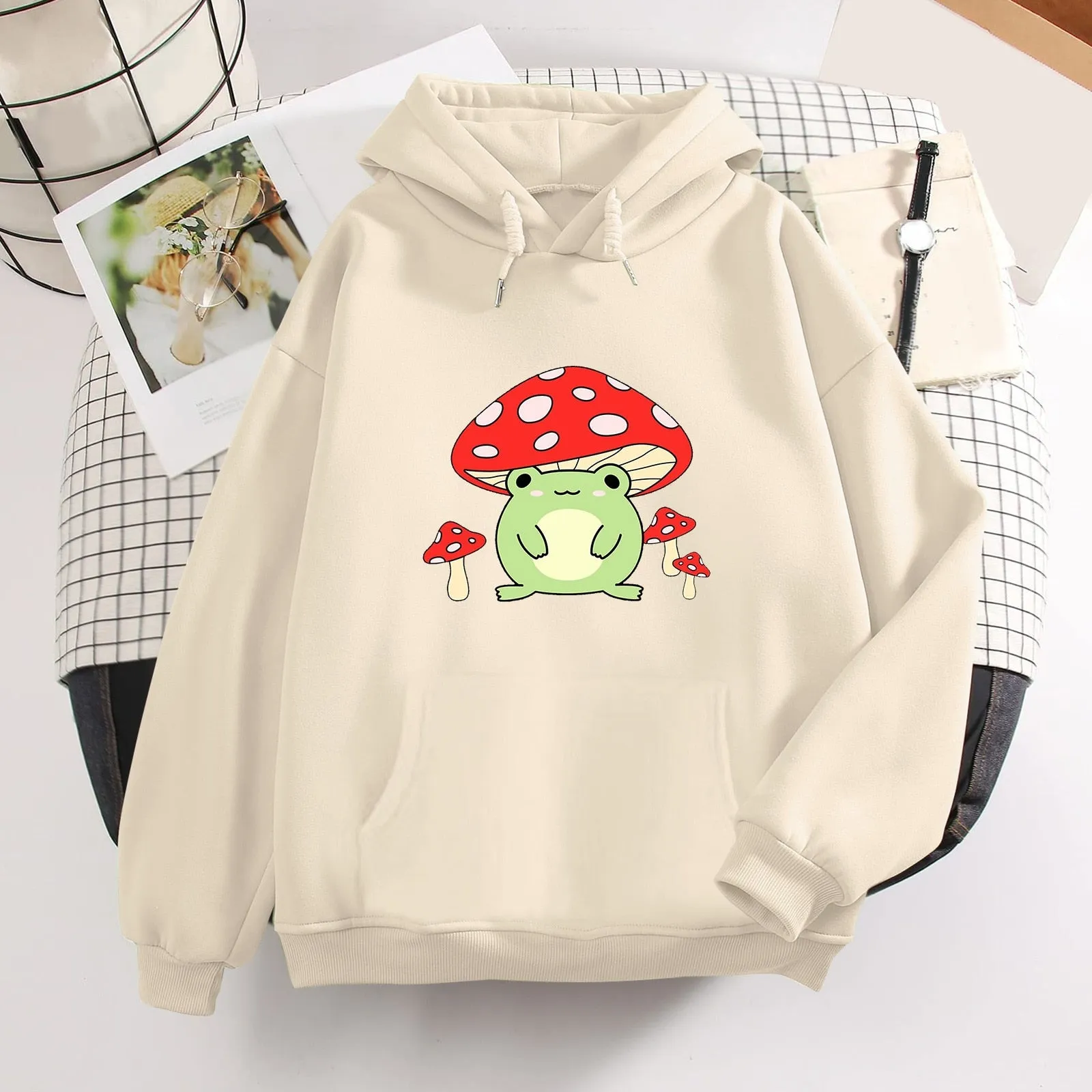 Mushroom Frog Hoodie