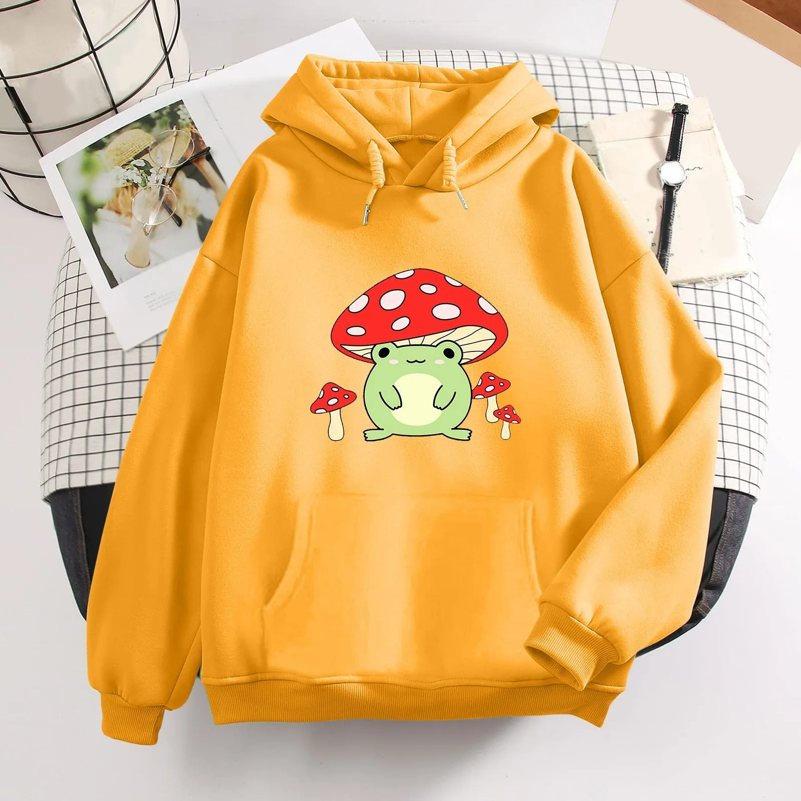 Mushroom Frog Hoodie