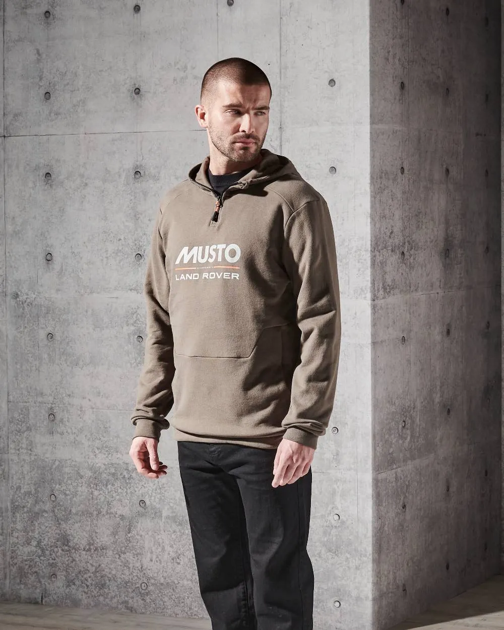 Musto Mens Land Rover Hoodie 2.0