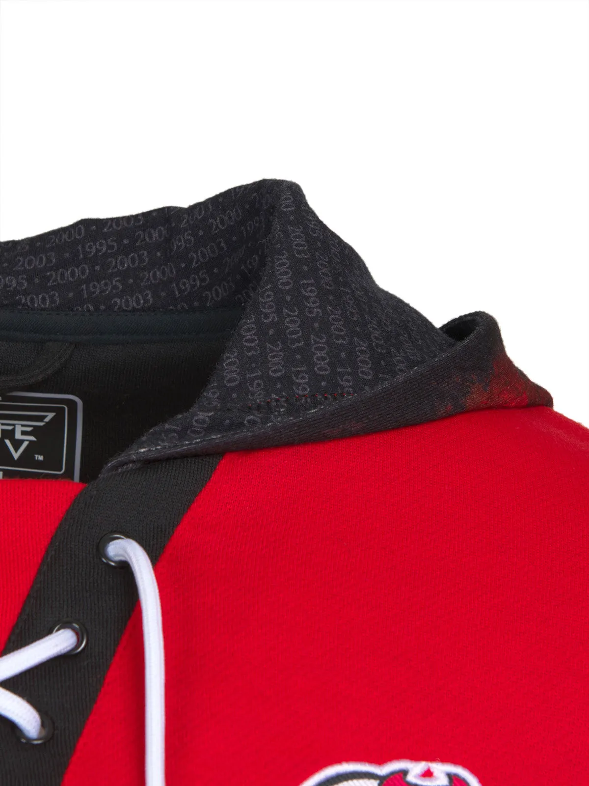 New Jersey Devils Lace-Up Hoodie