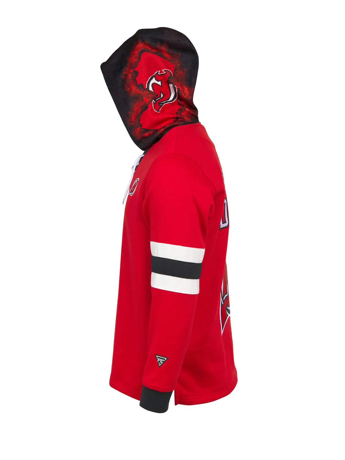 New Jersey Devils Lace-Up Hoodie