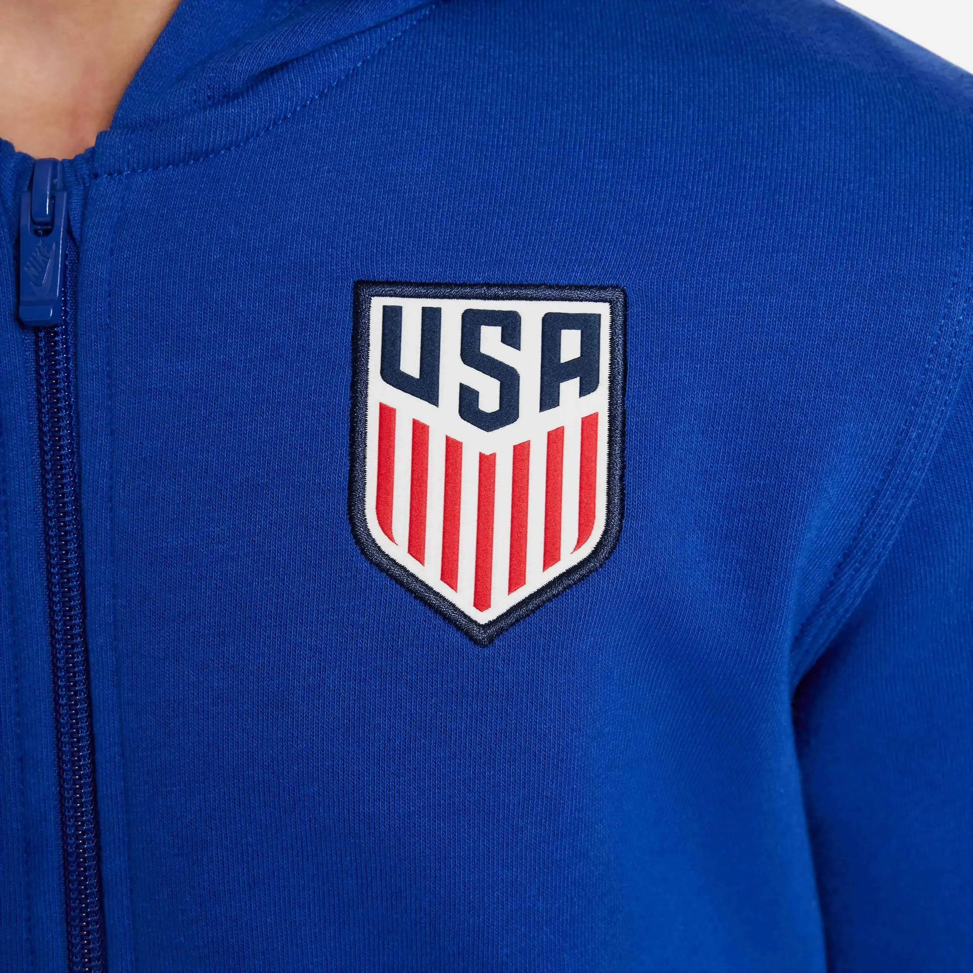 Nike 2024-25 USA Youth FZ French Terry Hoodie