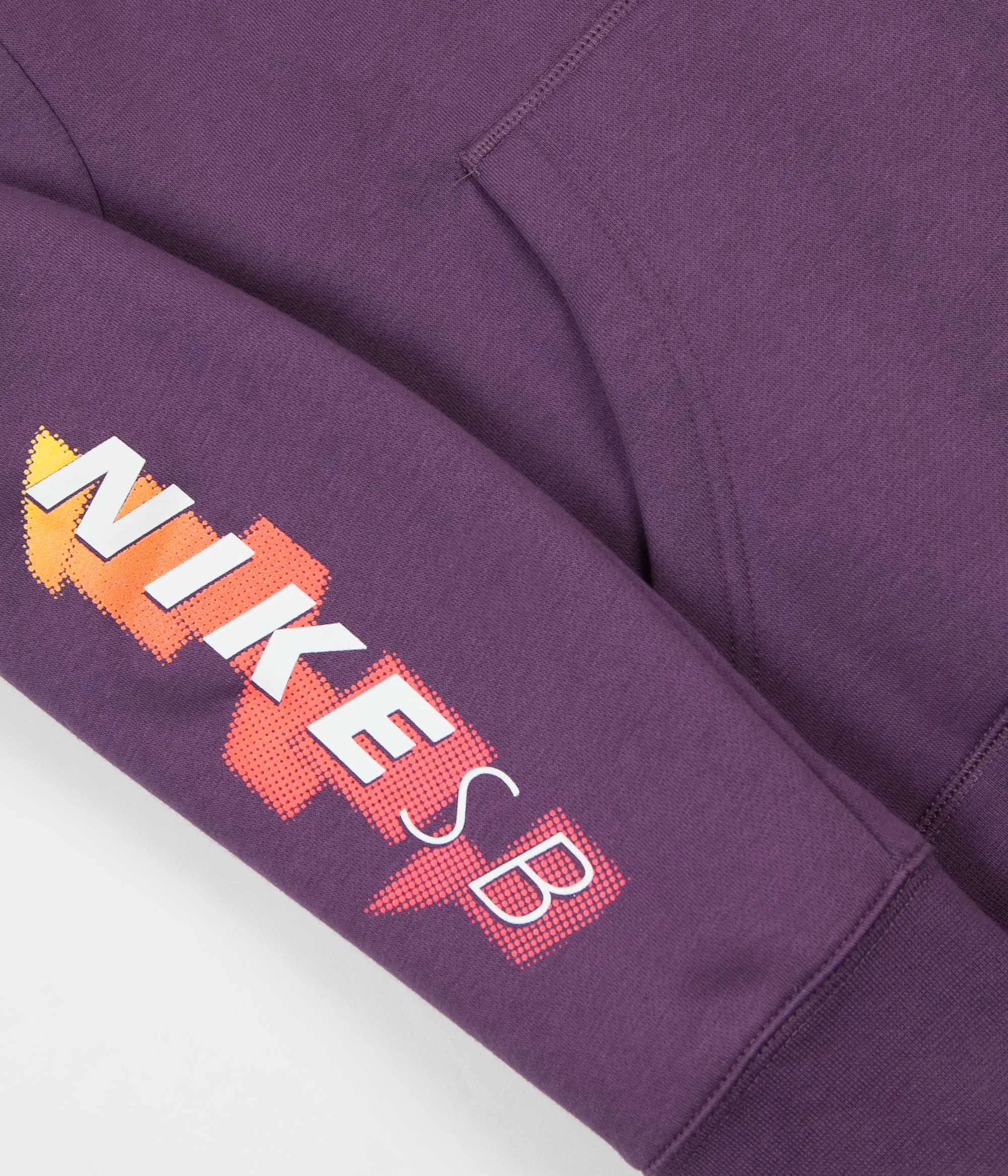 Nike SB Icon GFX Hoodie - Pro Purple / White