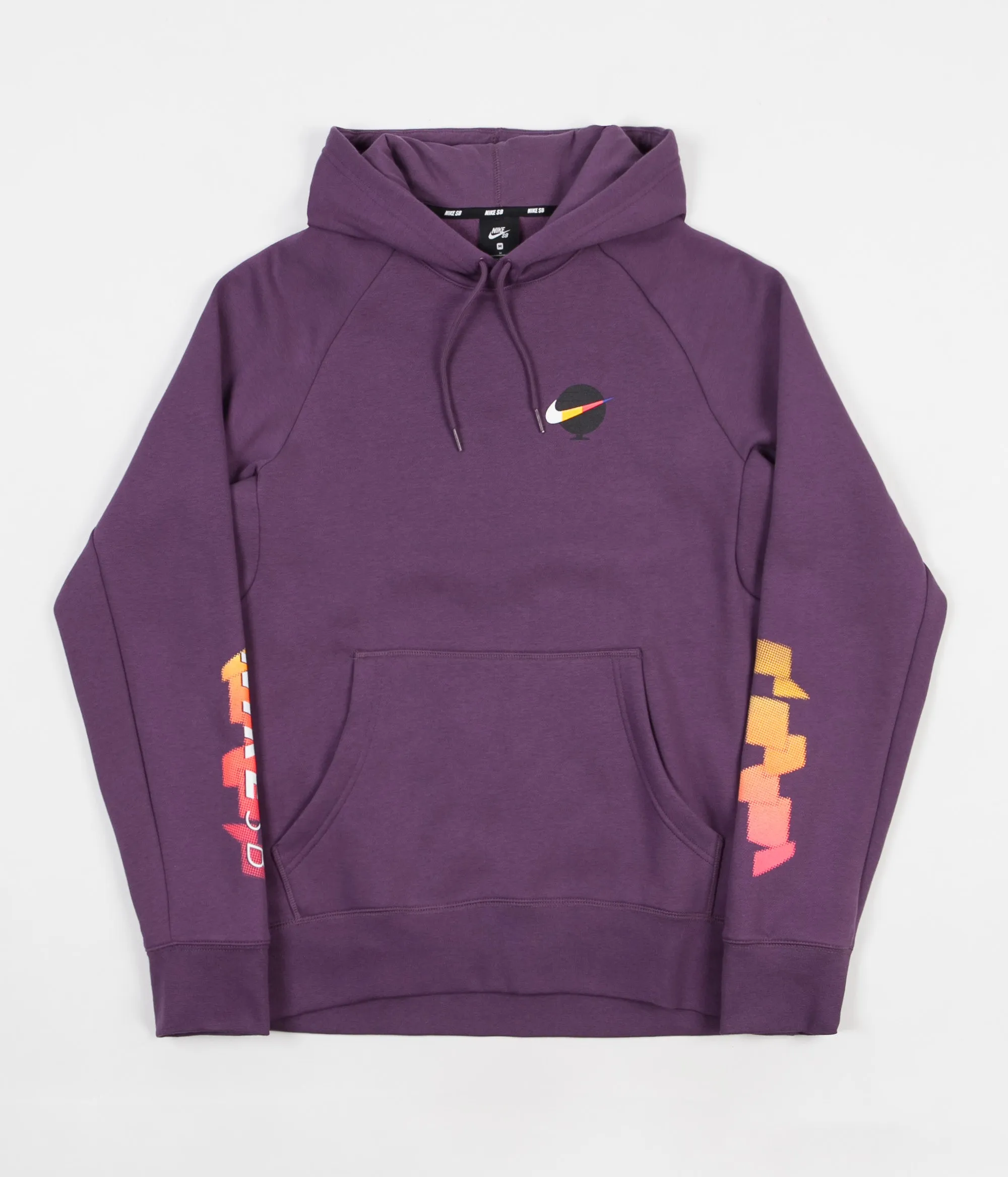 Nike SB Icon GFX Hoodie - Pro Purple / White