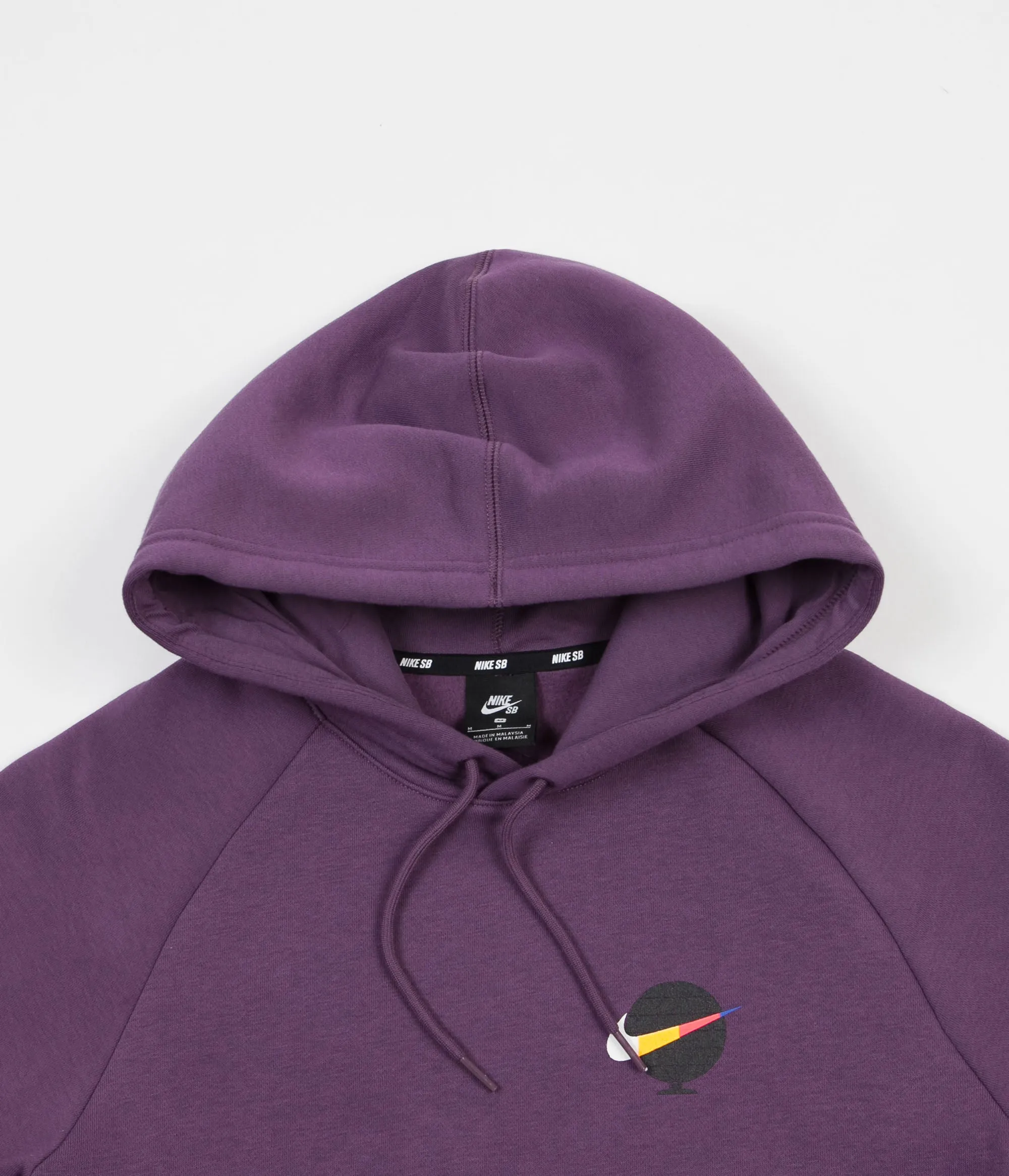 Nike SB Icon GFX Hoodie - Pro Purple / White