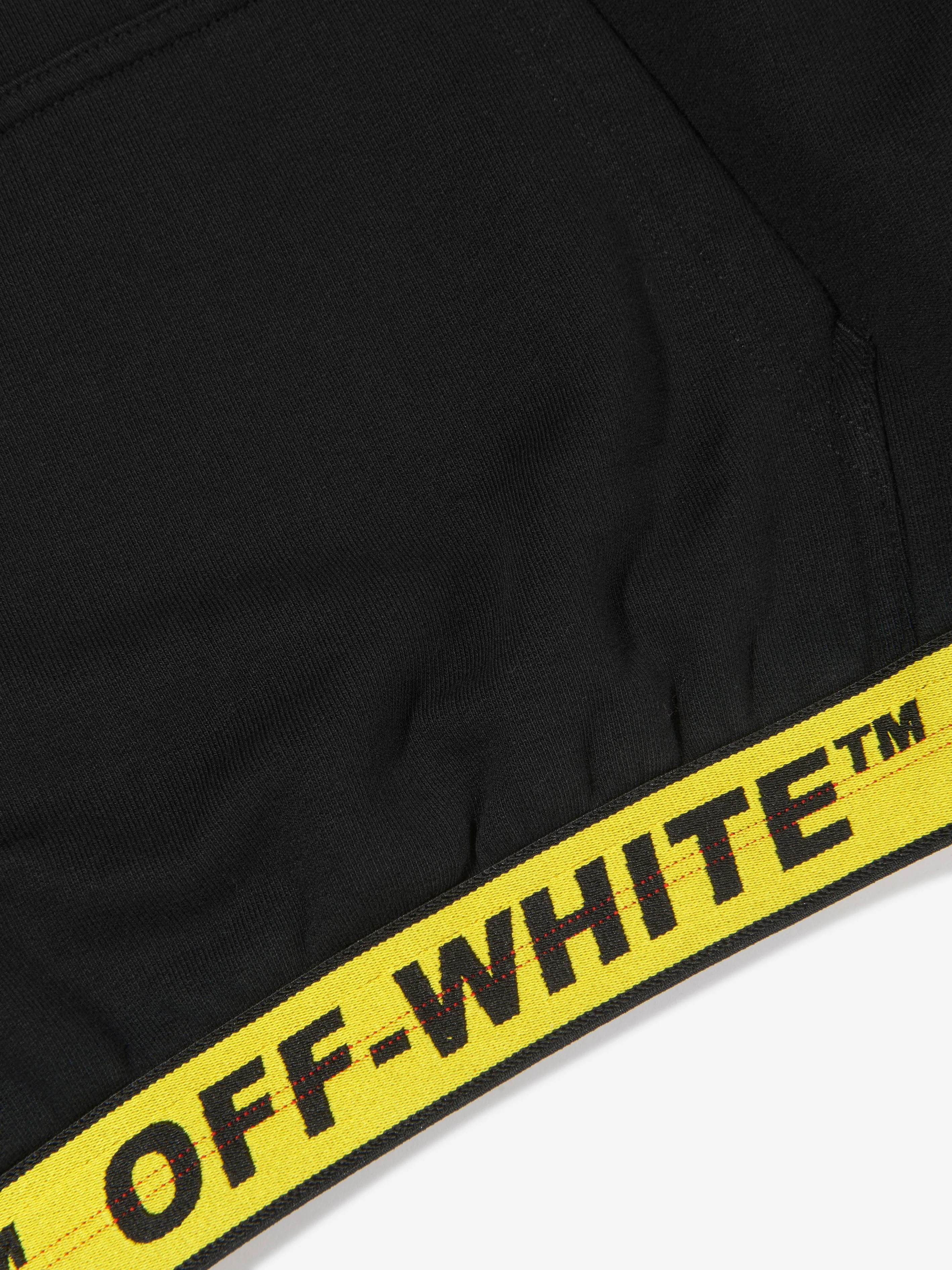 Off-White Boys Industrial Logo Hoodie