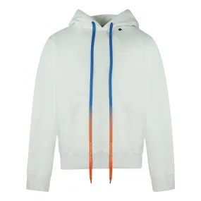 Off White Long Drawstrings White Slim Hoodie