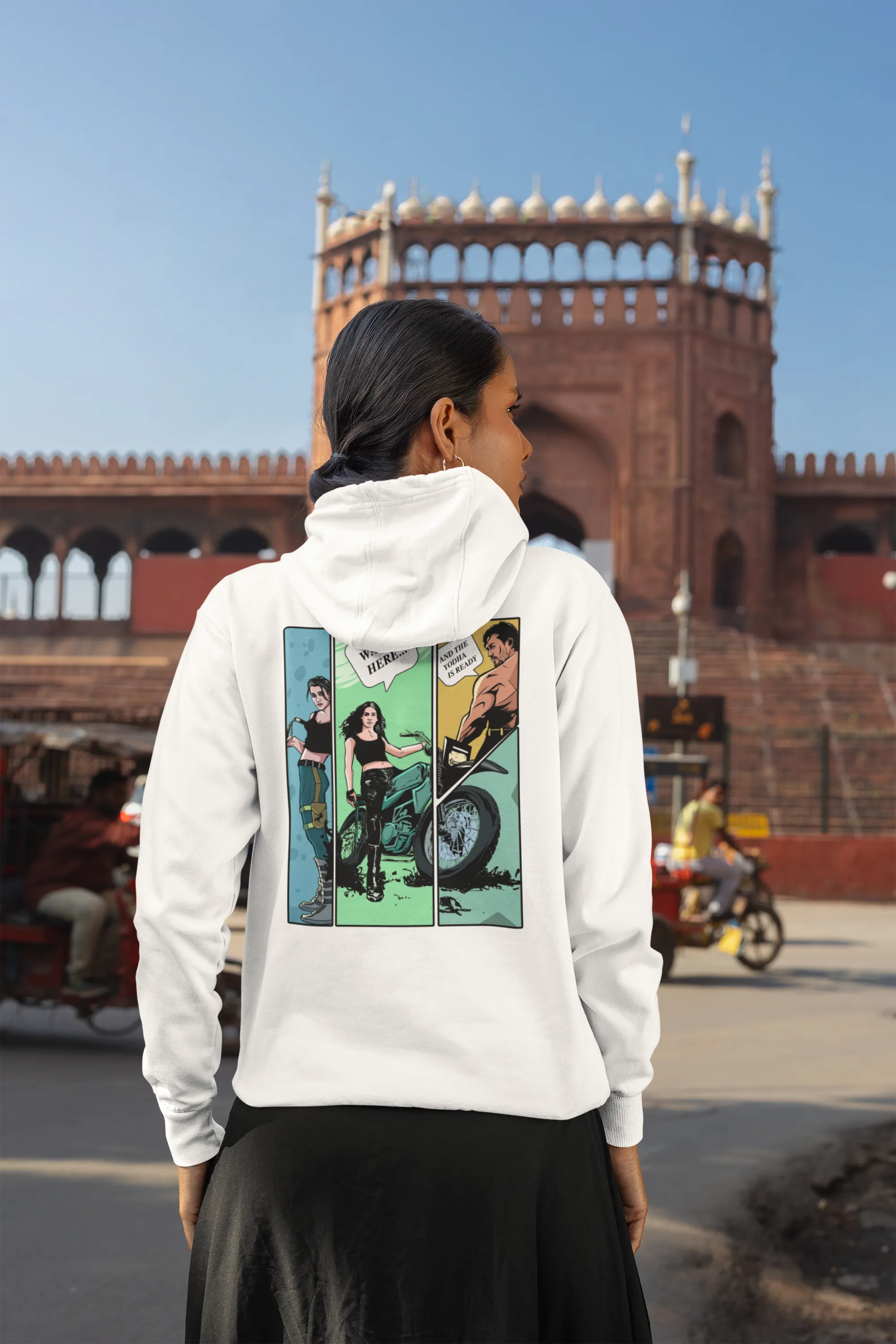 Official Ganapath Comic Book Hoodie