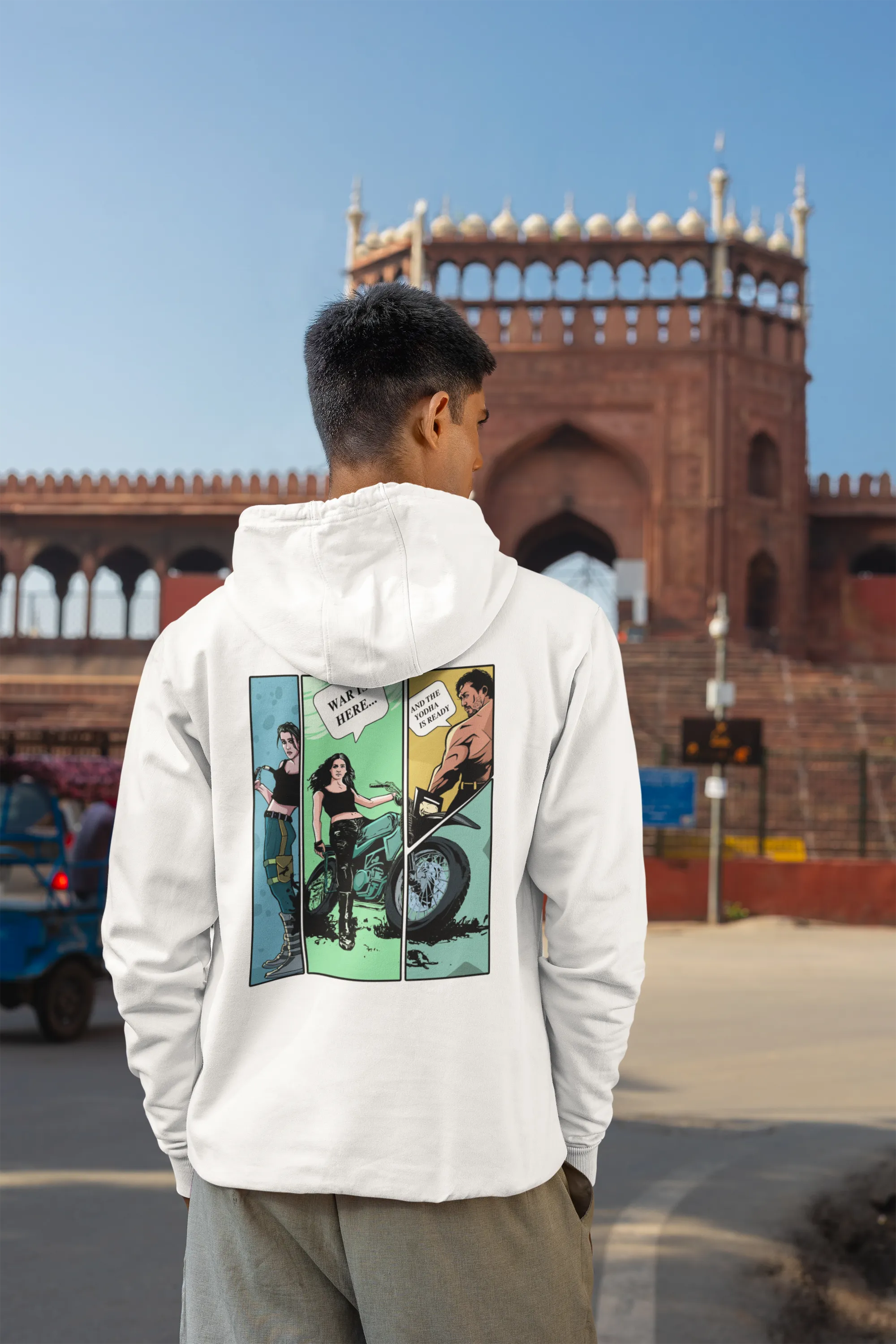 Official Ganapath Comic Book Hoodie