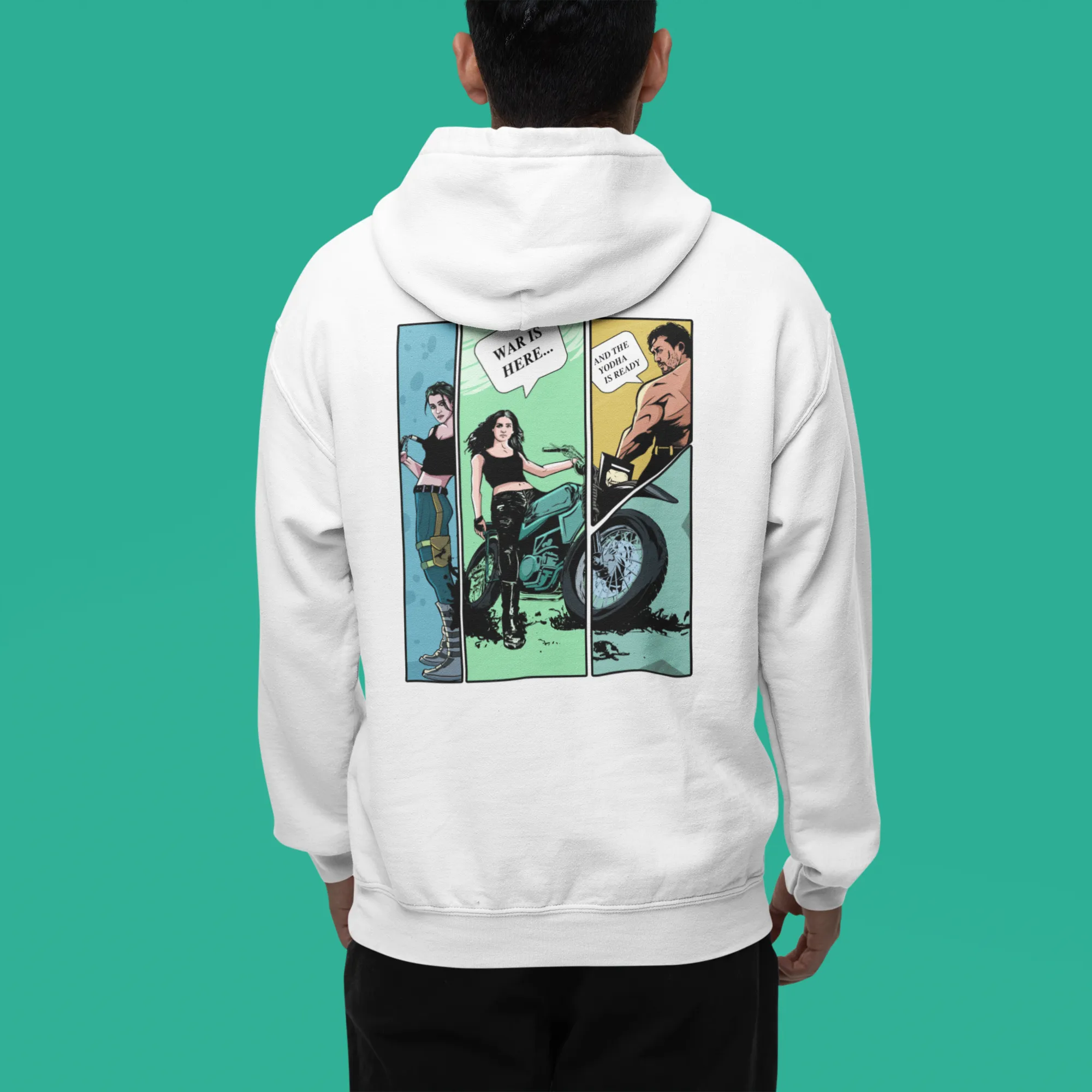 Official Ganapath Comic Book Hoodie