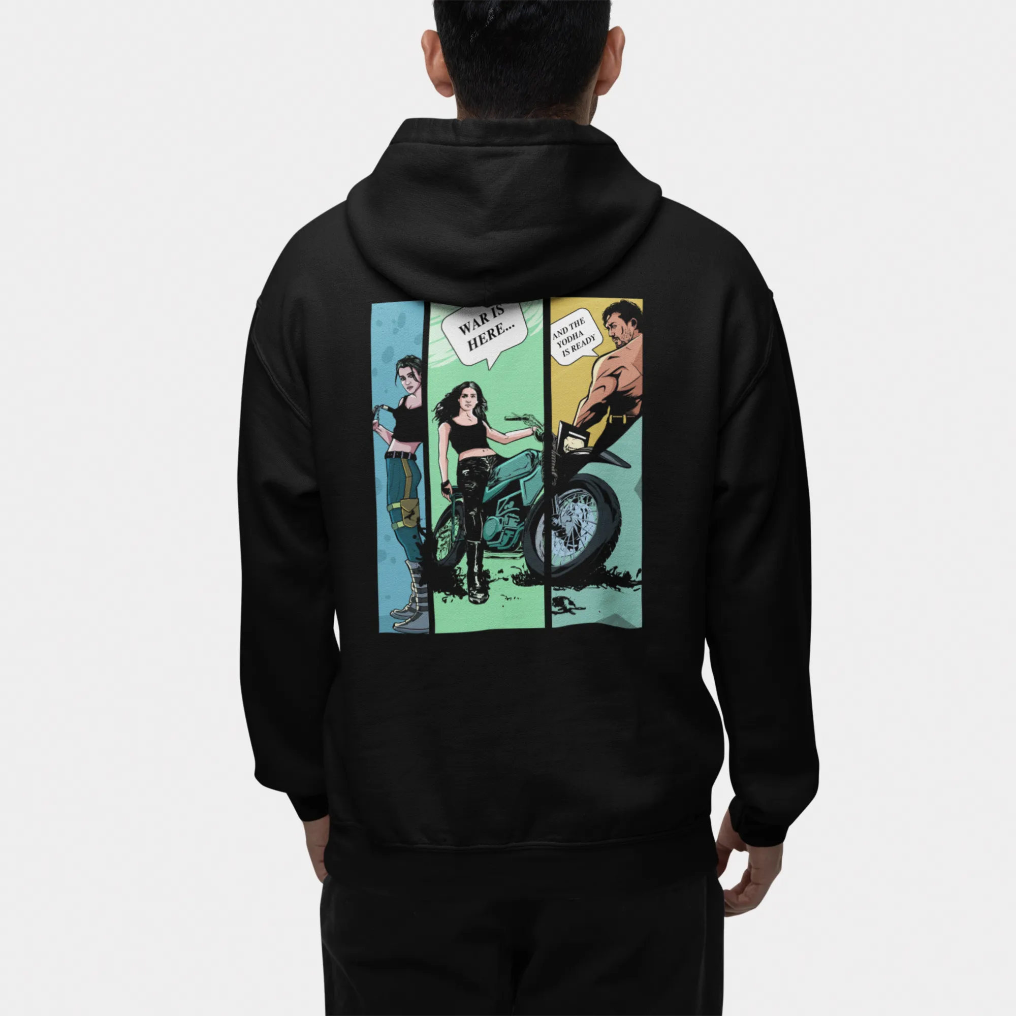 Official Ganapath Comic Book Hoodie